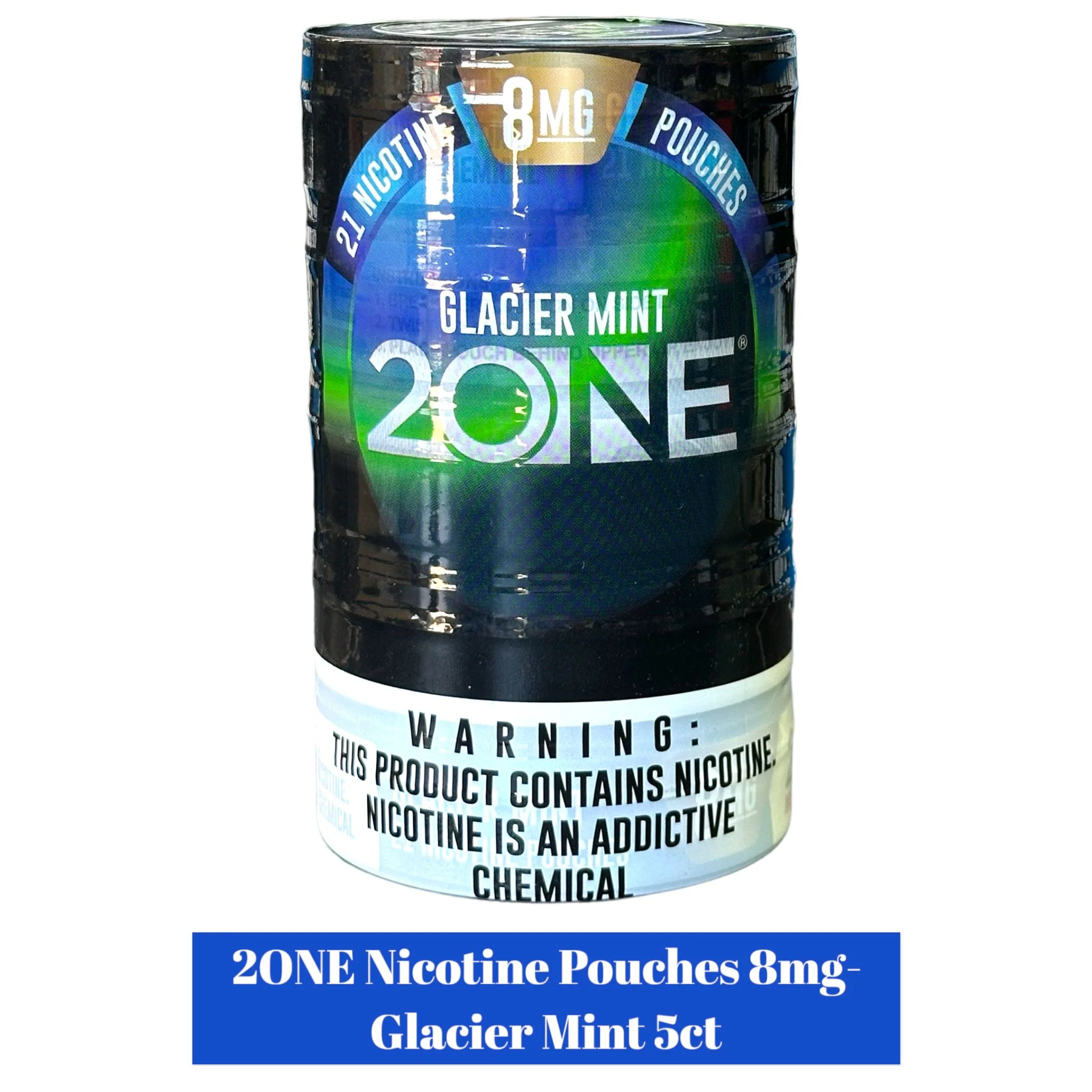 2ONE Nicotine Pouches 8mg -5ct - Image 4