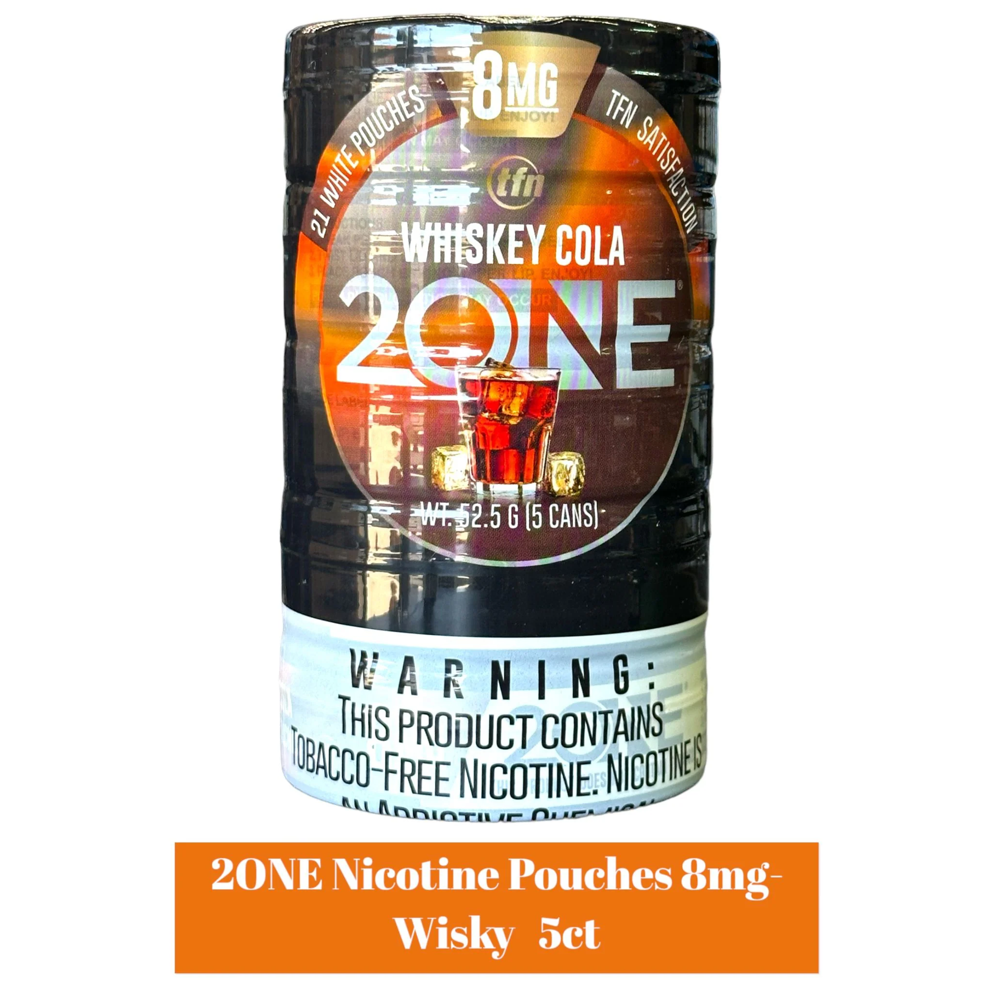 2ONE Nicotine Pouches 8mg -5ct - Image 9