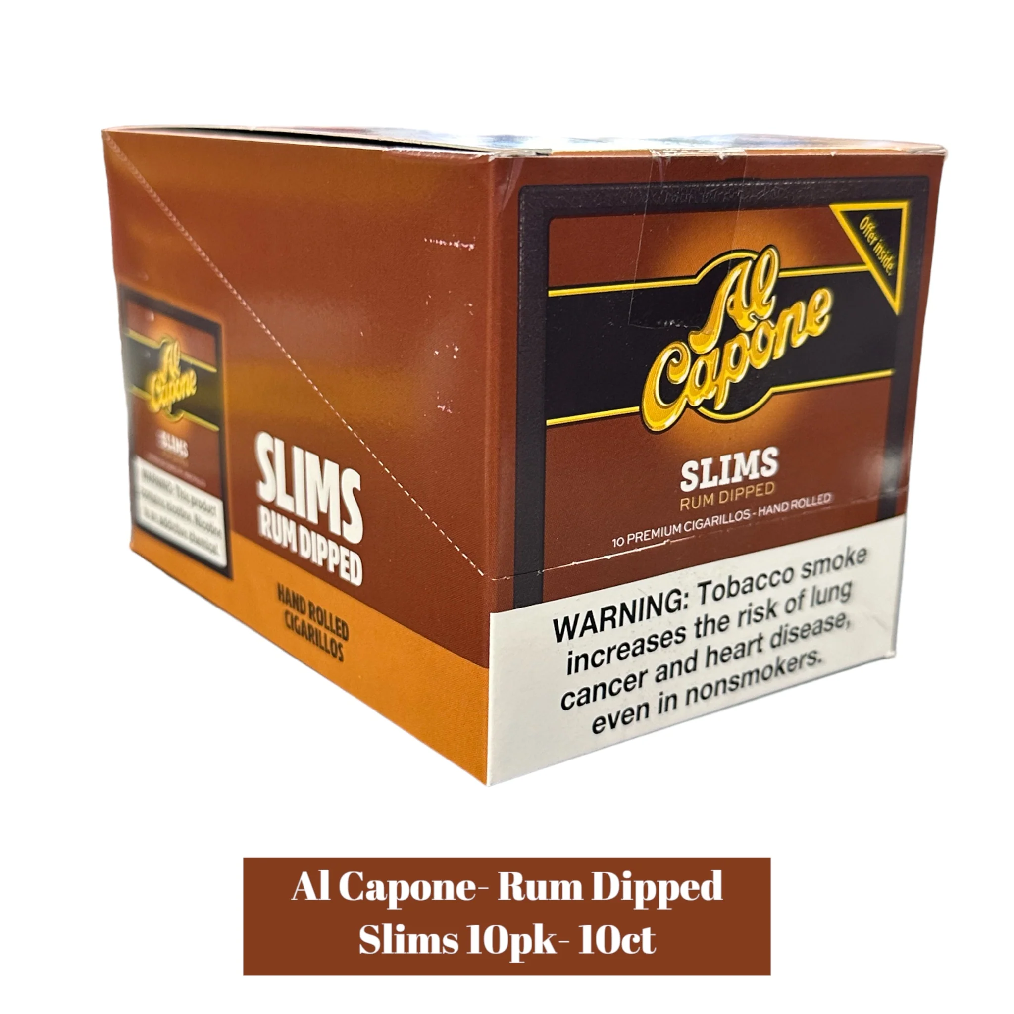 Al Capone Cigars 10pk- 10ct - Image 4