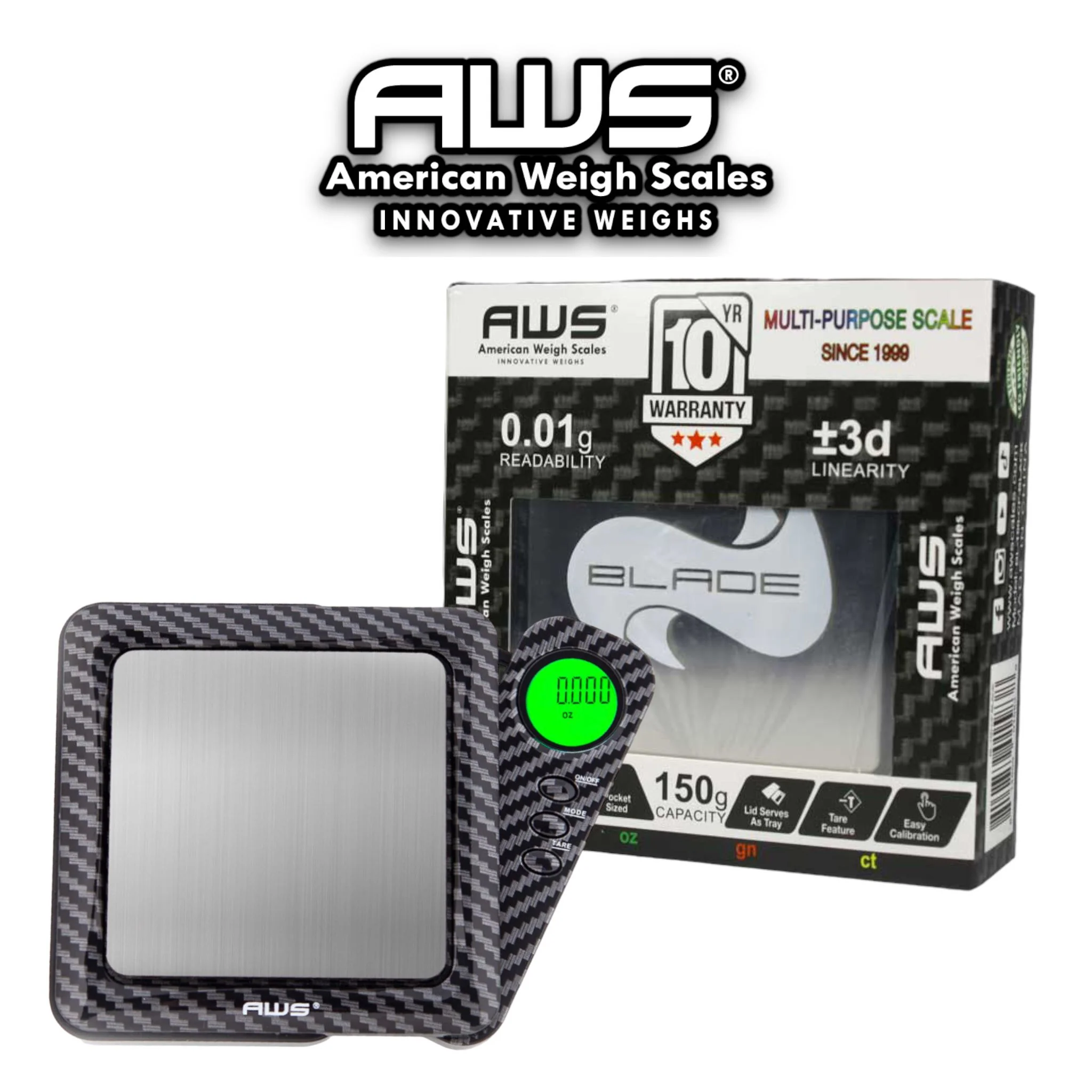 AWS Blade 150 CF - 0.01 gm