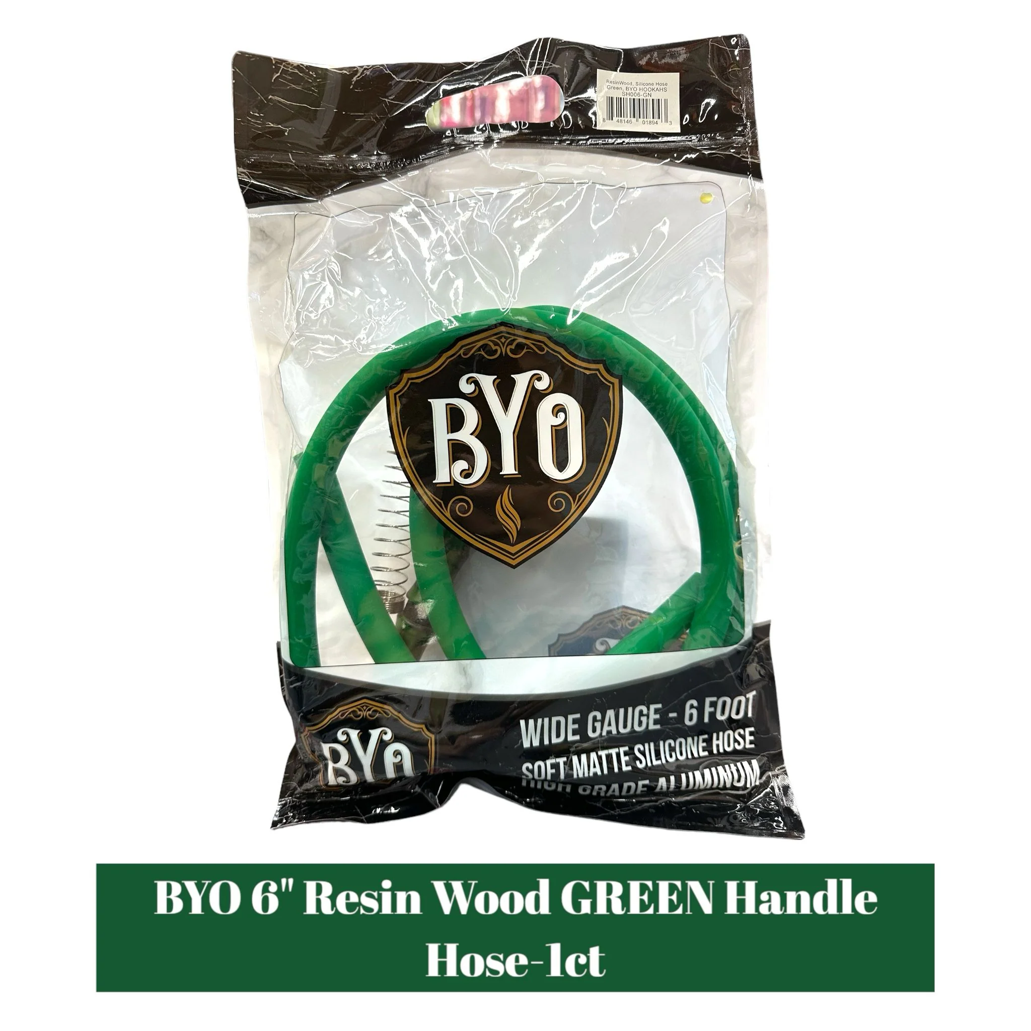 B.Y.O 6" Resin Wood Handle Hose-1ct - Image 4