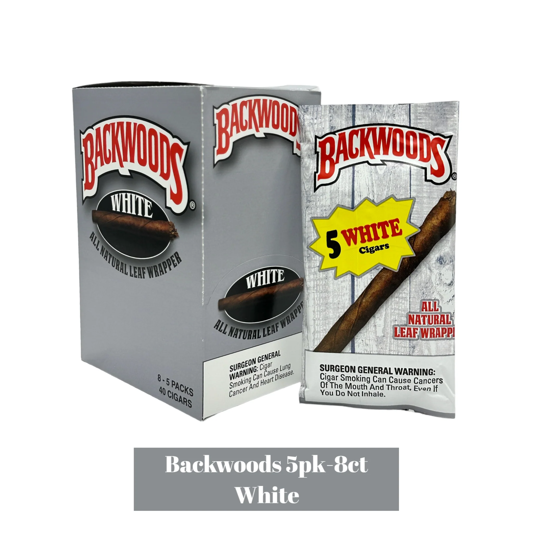 Backwoods Cigars 5pack Display- 8ct - Image 16