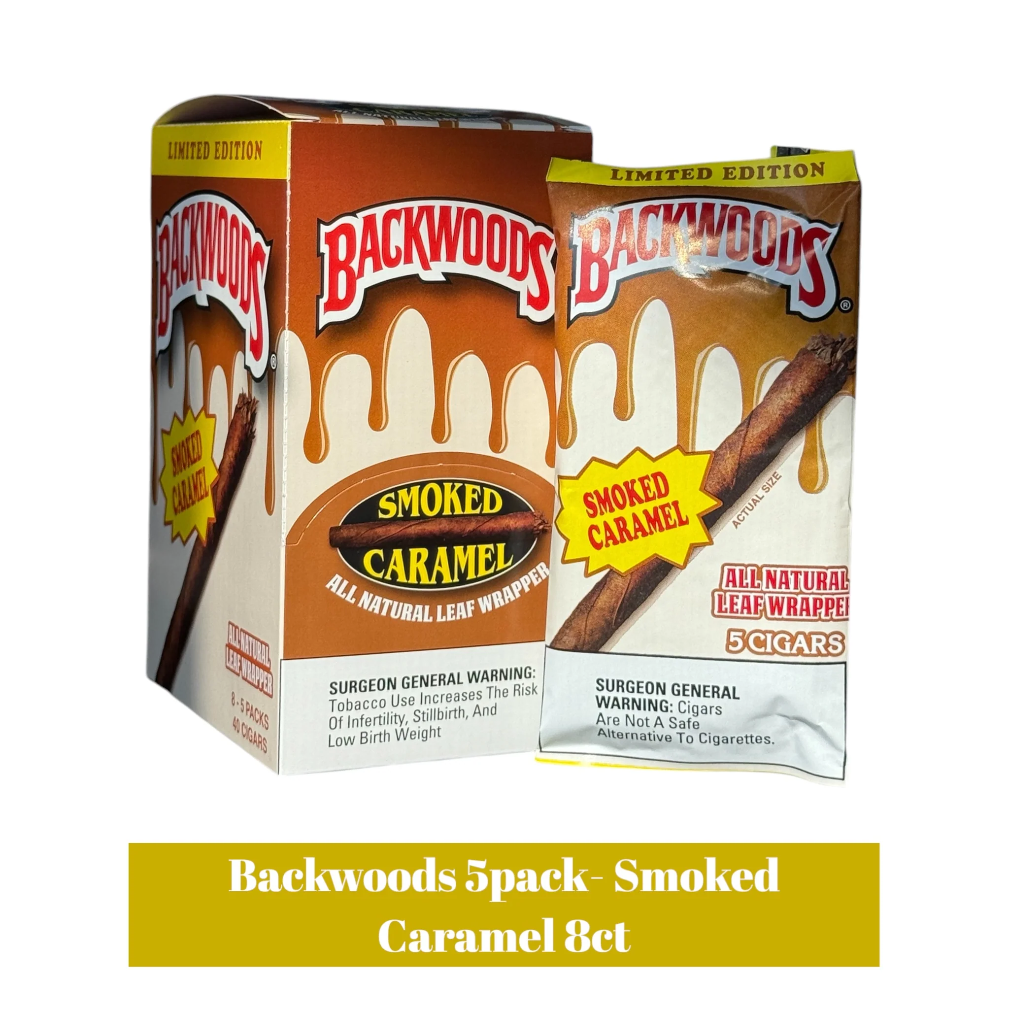 Backwoods Cigars 5pack Display- 8ct - Image 25