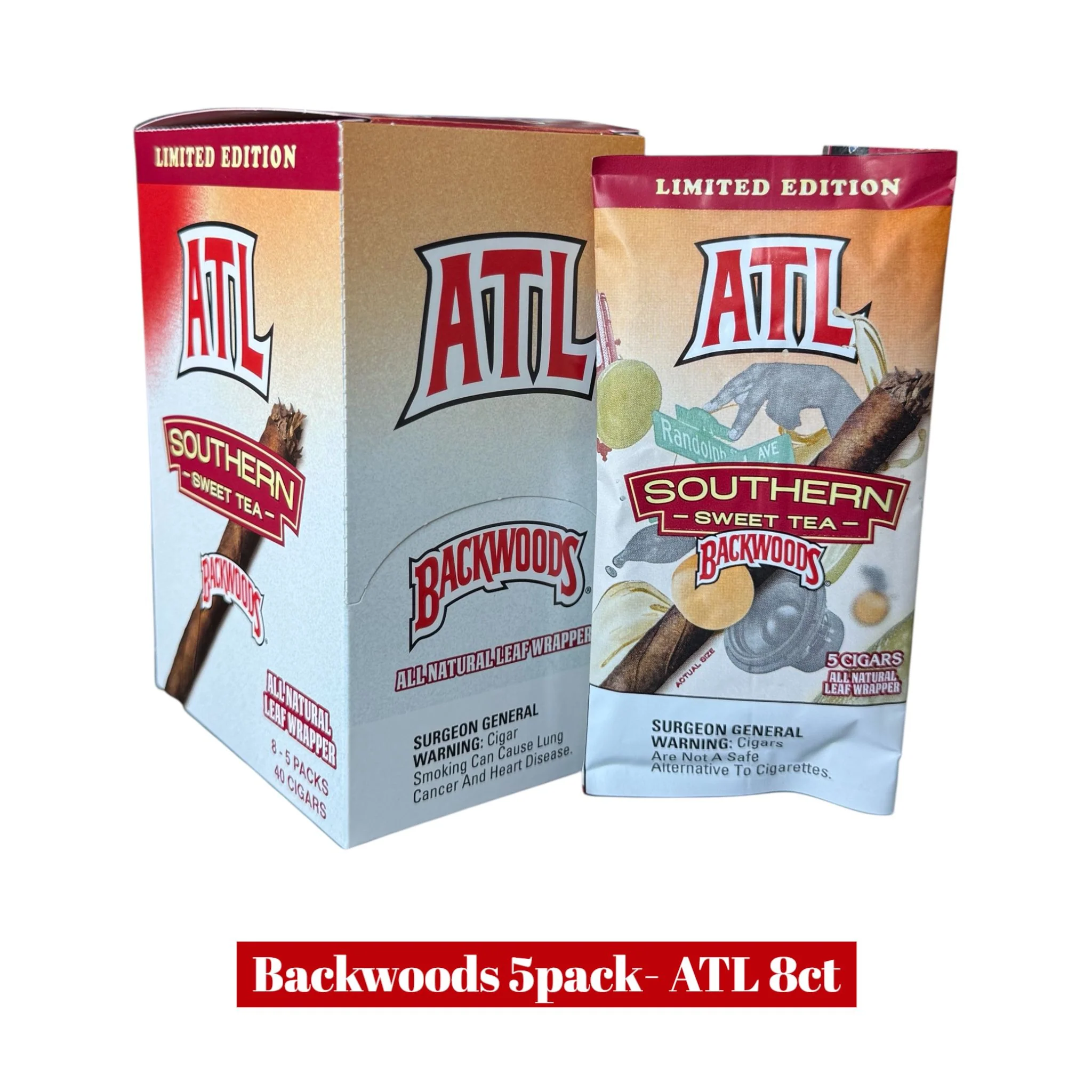 Backwoods Cigars 5pack Display- 8ct - Image 26