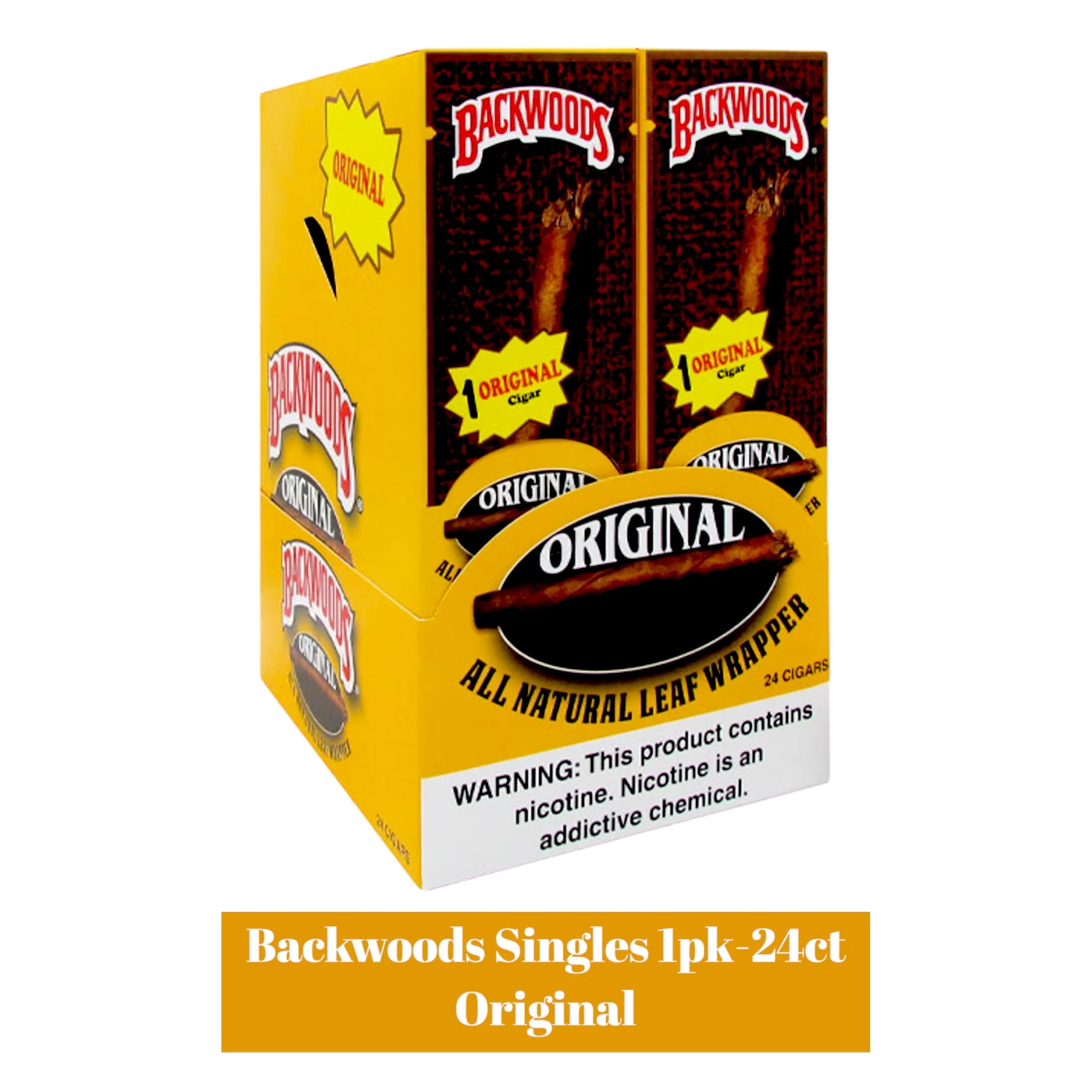 Backwoods Cigars Singles Display- 24ct - Image 9