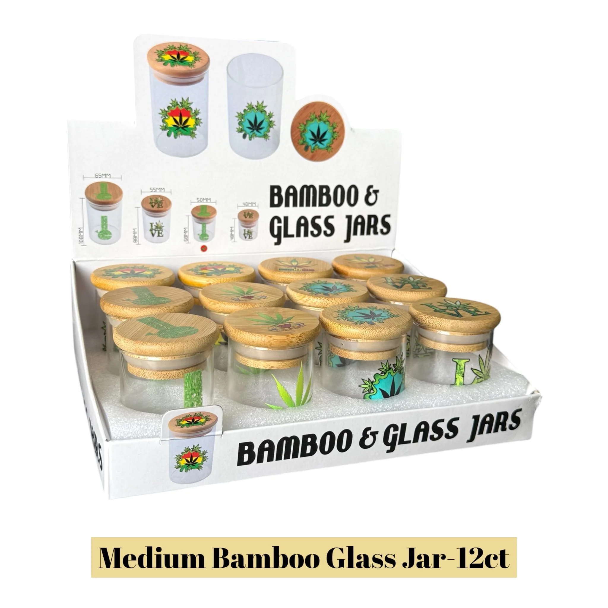 Bamboo Glass Jars - Image 4