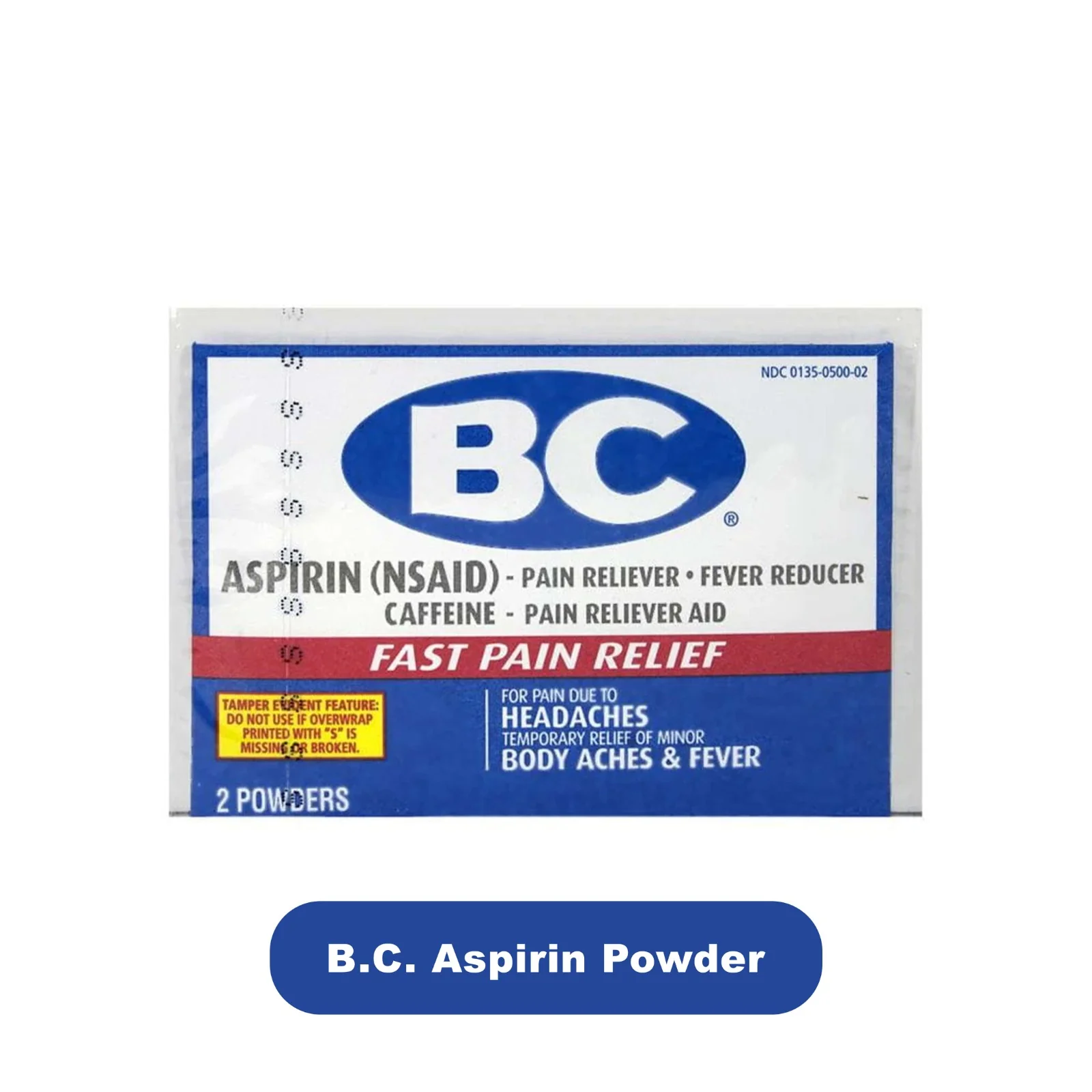 BC Aspirin Powder 6pk- 24ct - Image 2