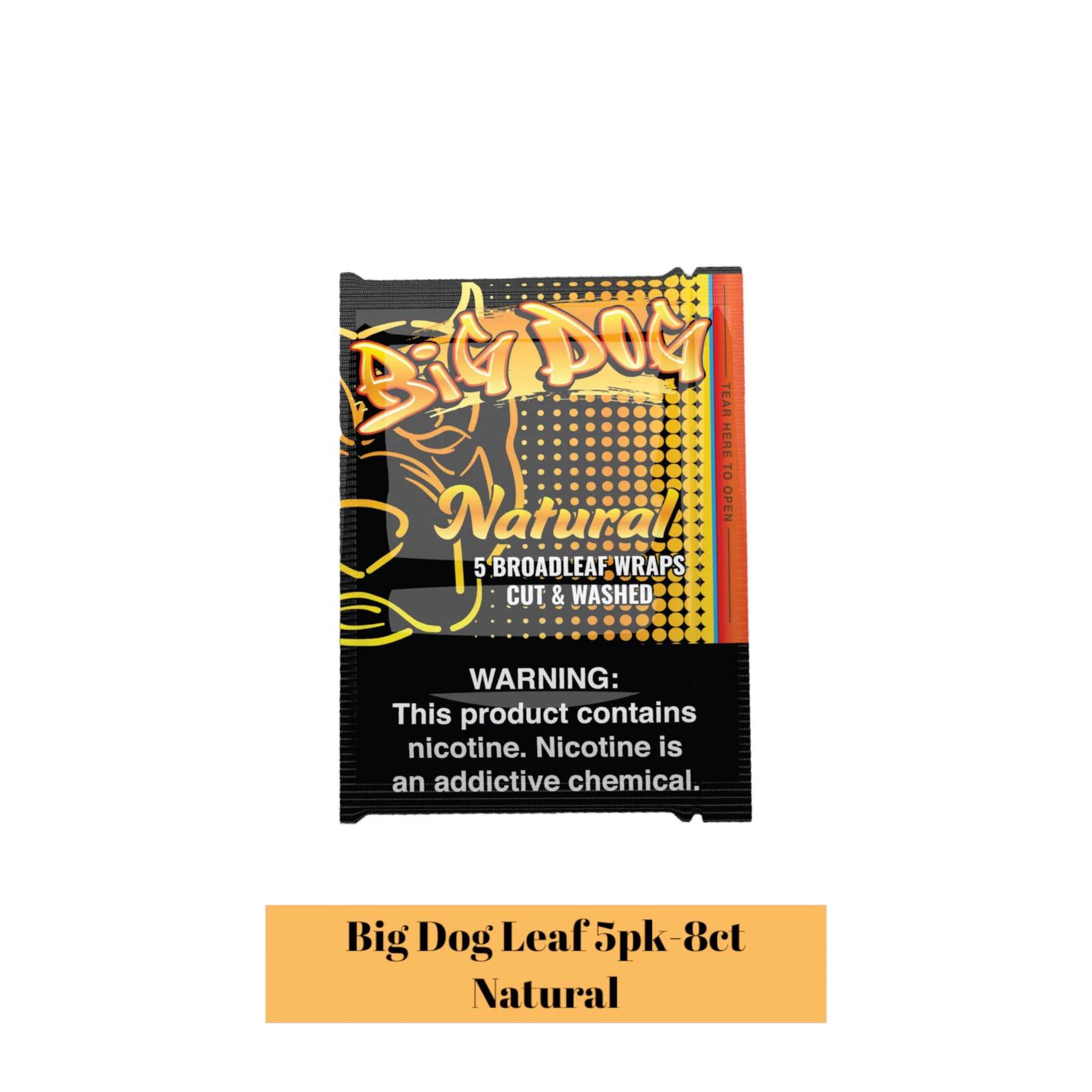 Big Dog Leaf Wraps 5pk-8ct - Image 2
