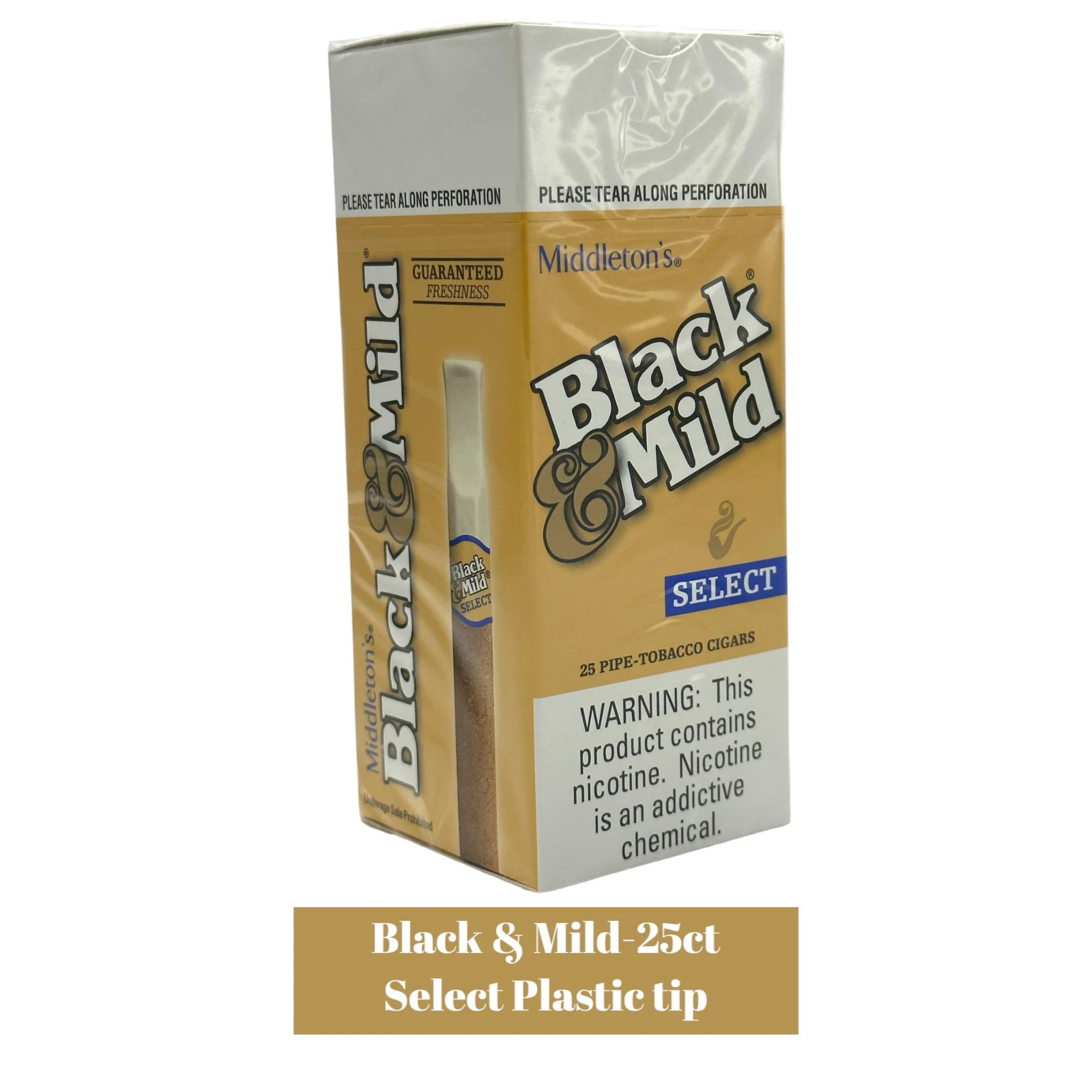 Black & Mild Cigars No Price 25ct Box - Image 5