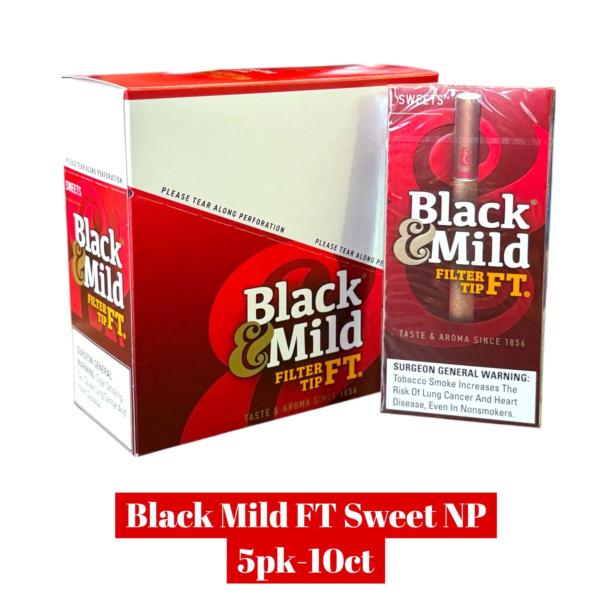 Black & Mild Filter Tip NP 5pk-10ct - Image 3