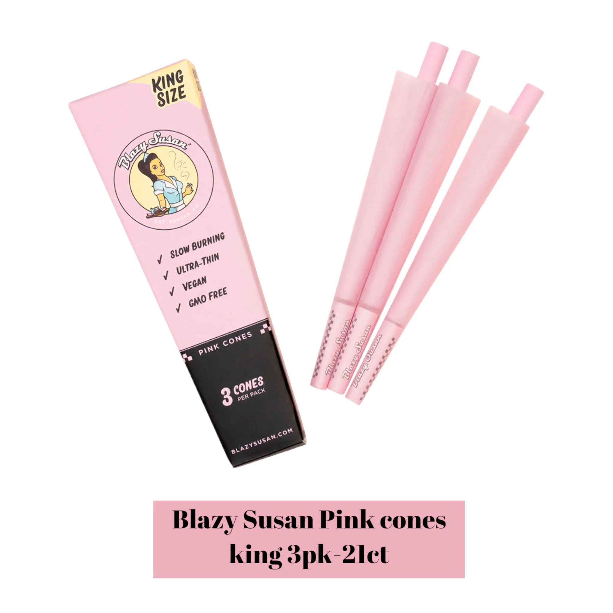 Blazy Susan Cones King 3pk - Image 2