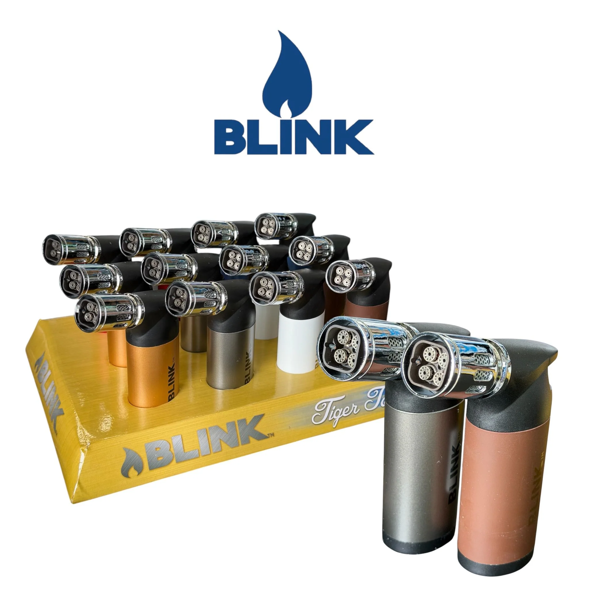 Blink 907 Tiger Torch 4flame-12ct