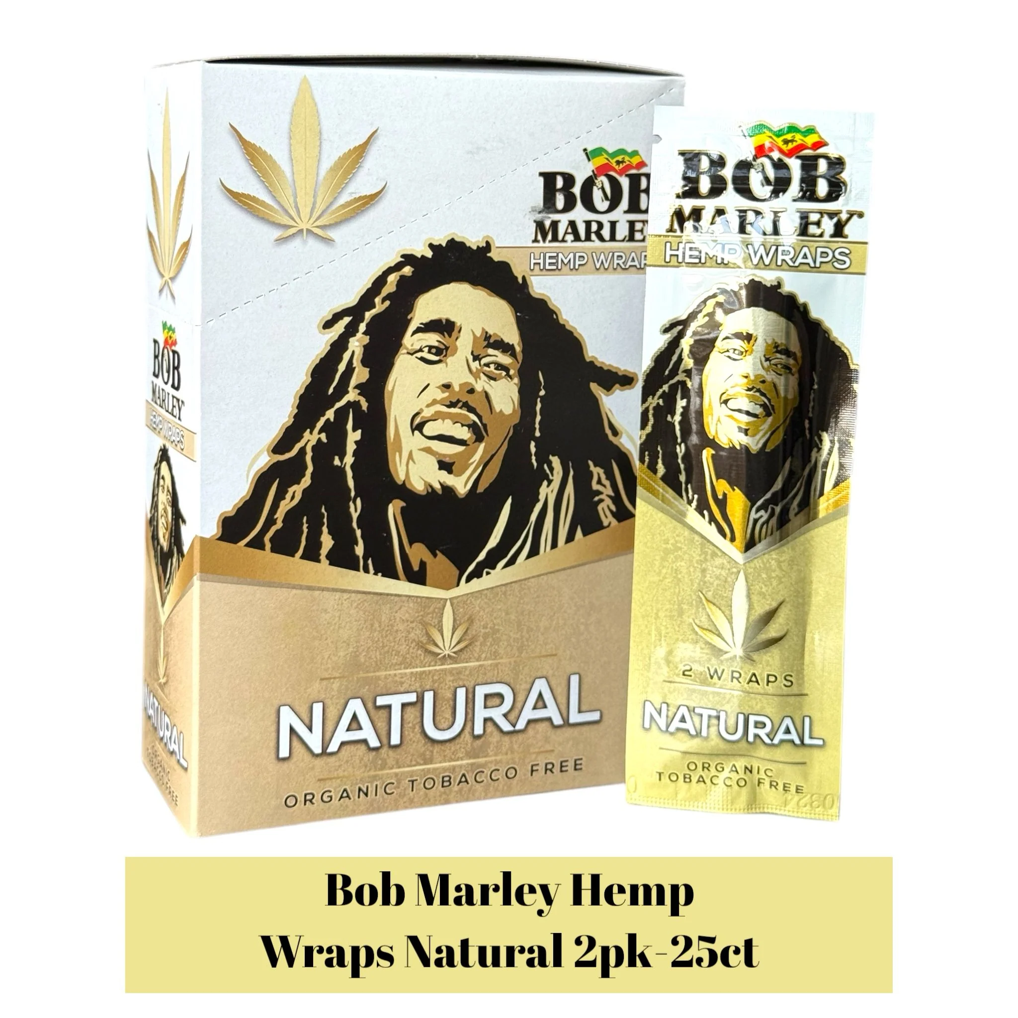 Bob Marley Hemp Wraps 2pk-25ct - Image 3