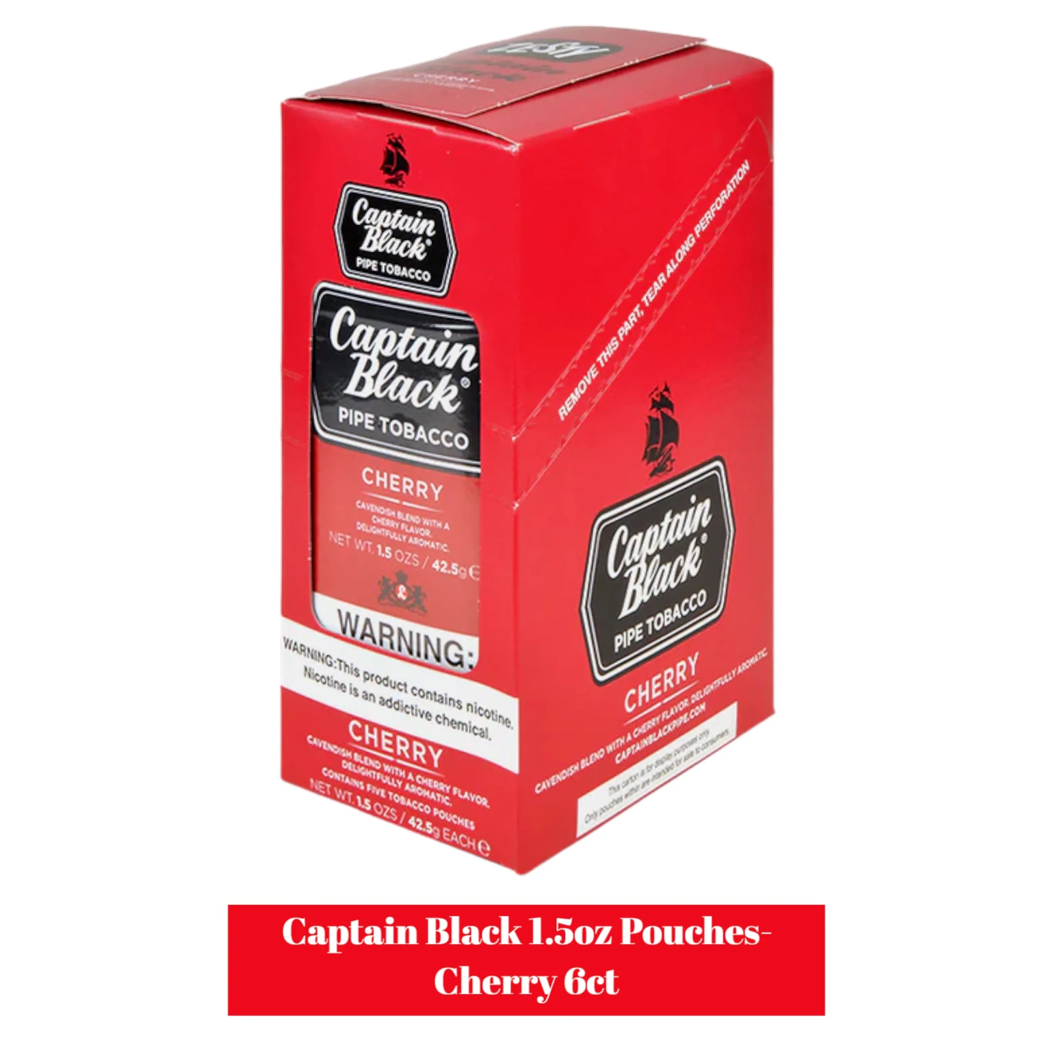 Captain Black Loose Tobacco 1.50z Pouch-6ct - Image 5