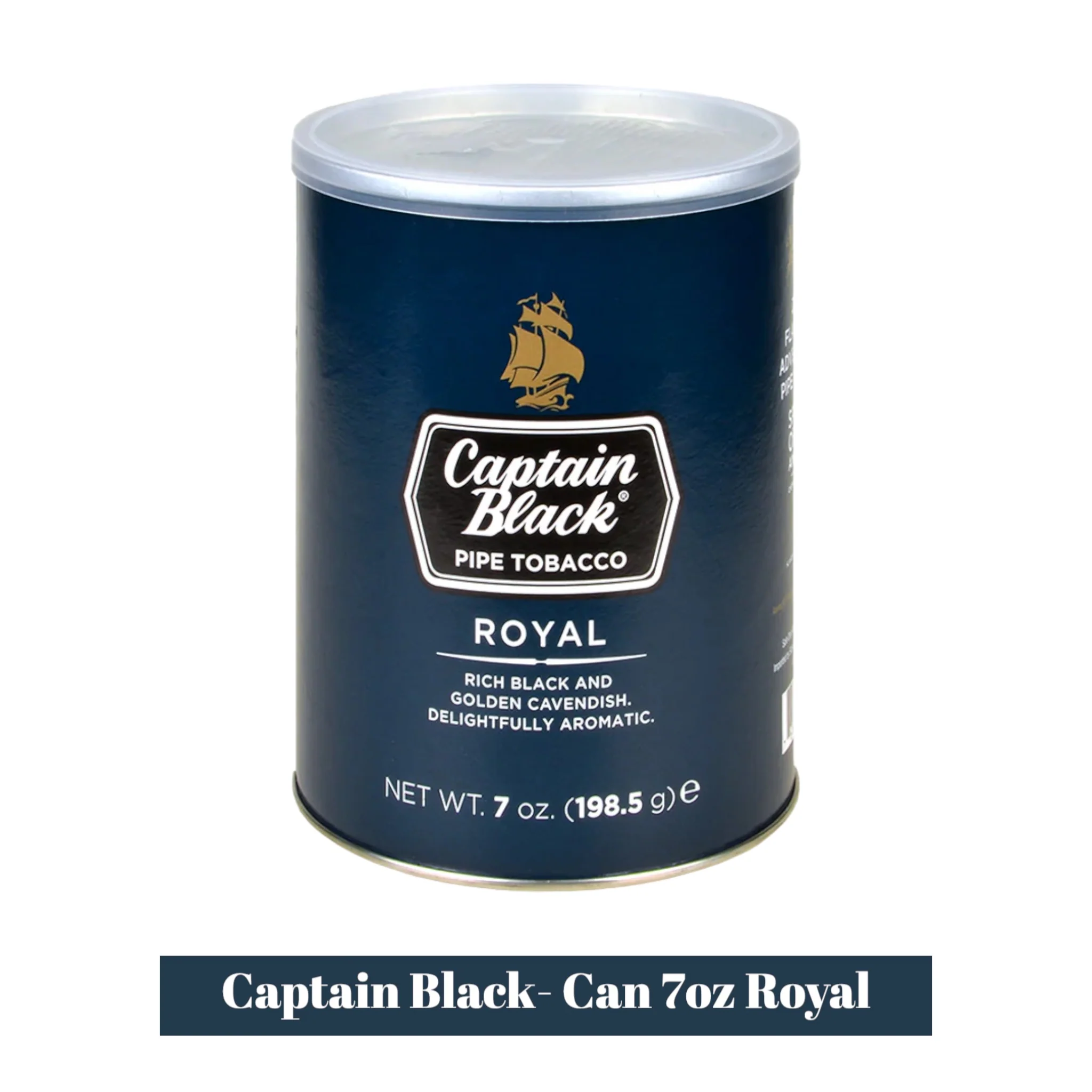 Captain Black Loose Tobacco Can 7.2oz-1ct - Image 3