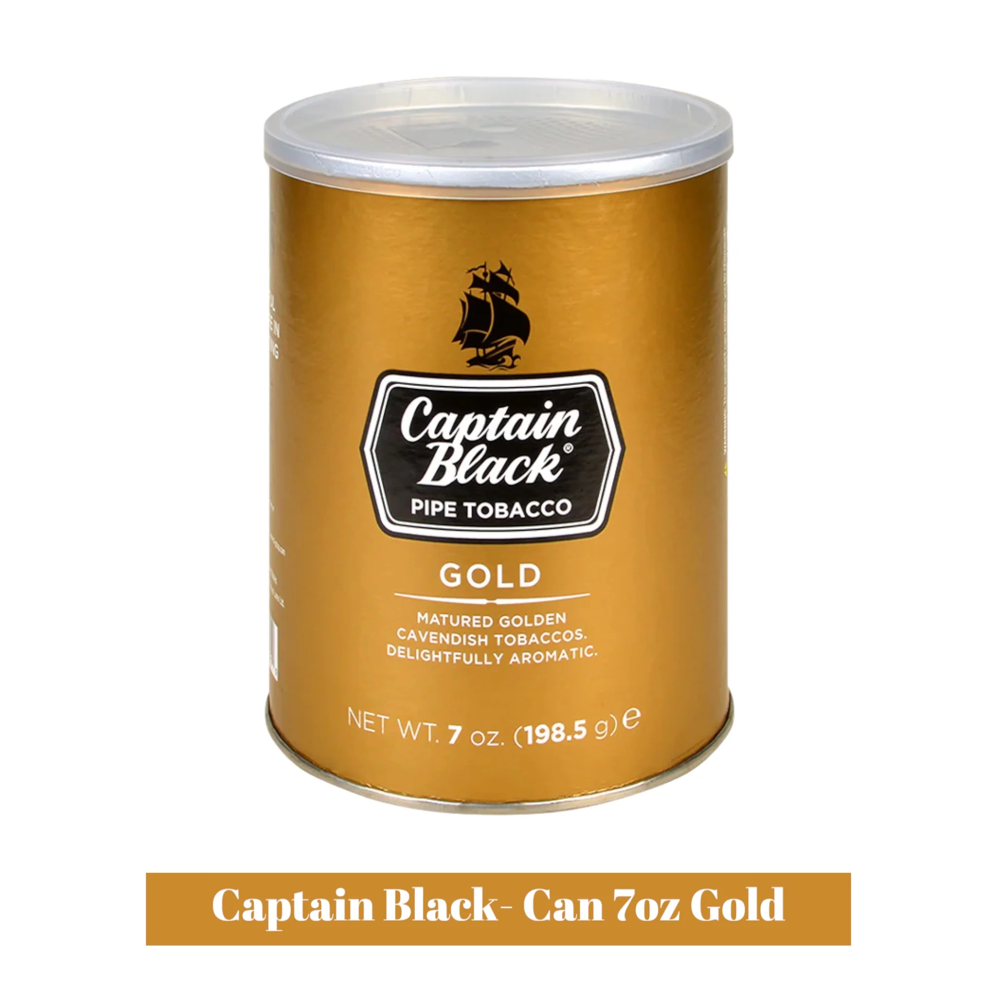 Captain Black Loose Tobacco Can 7.2oz-1ct - Image 5