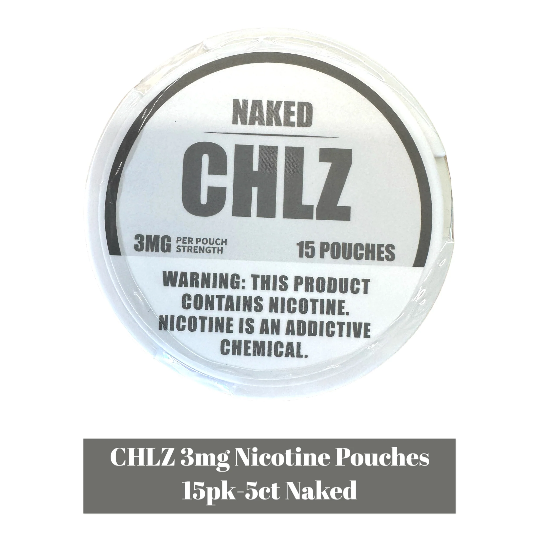 CHLZ Nicotine Pouch 3mg 15pk - 5ct - Image 3