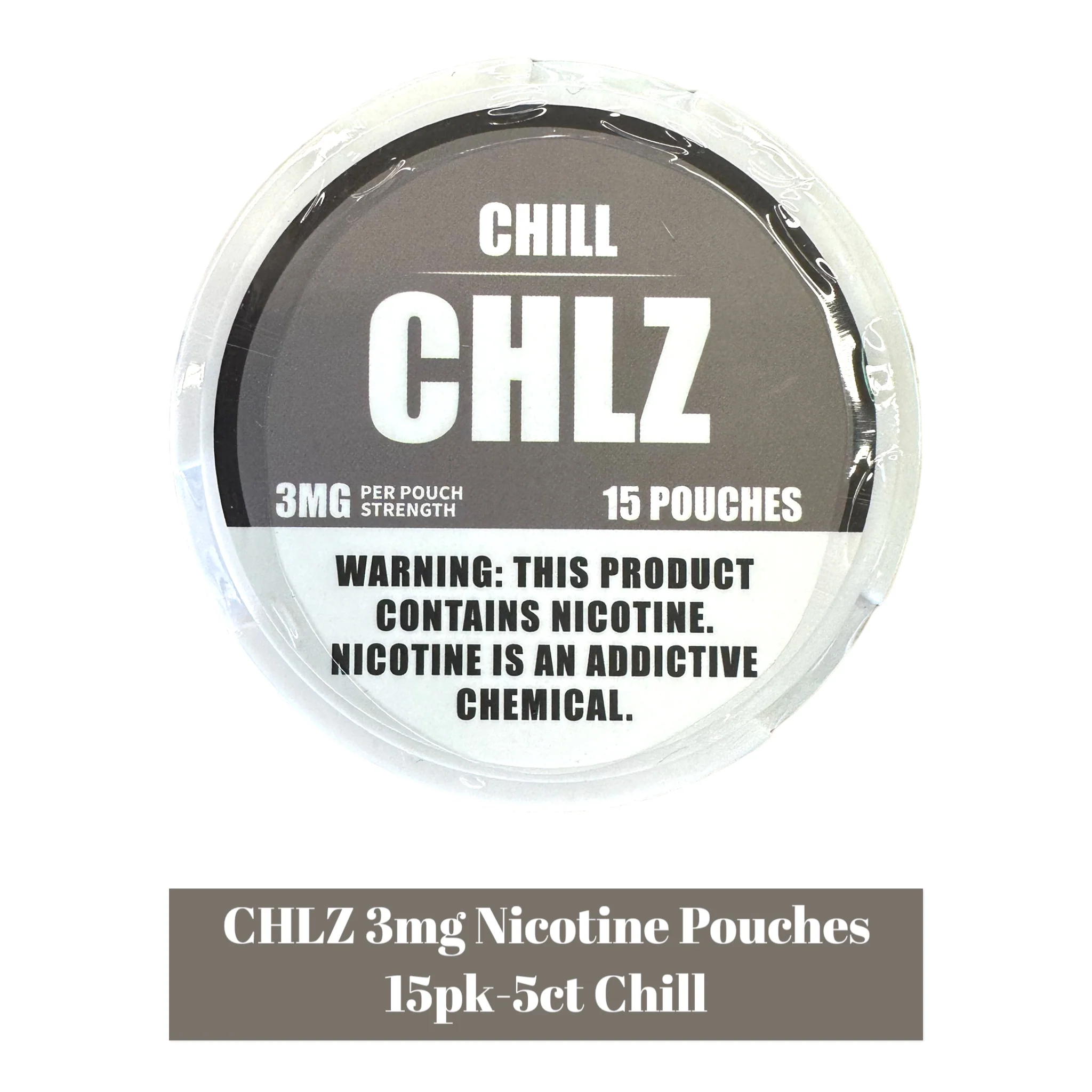 CHLZ Nicotine Pouch 3mg 15pk - 5ct - Image 7