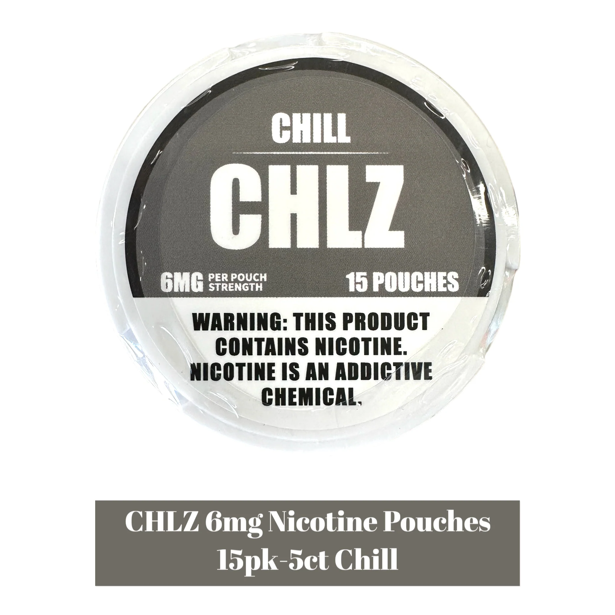 CHLZ Nicotine Pouch 6mg 15pk - 5ct - Image 3