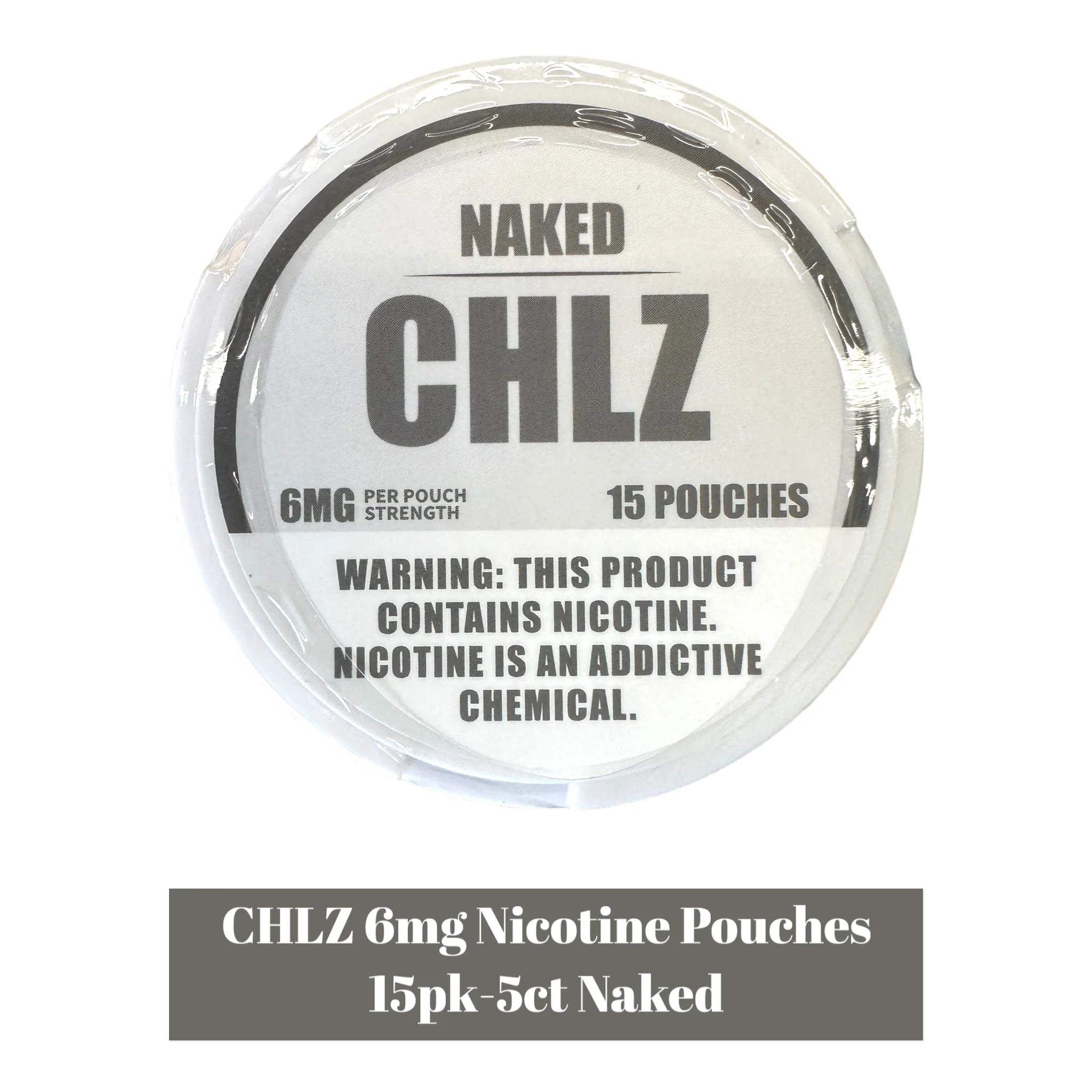 CHLZ Nicotine Pouch 6mg 15pk - 5ct - Image 4