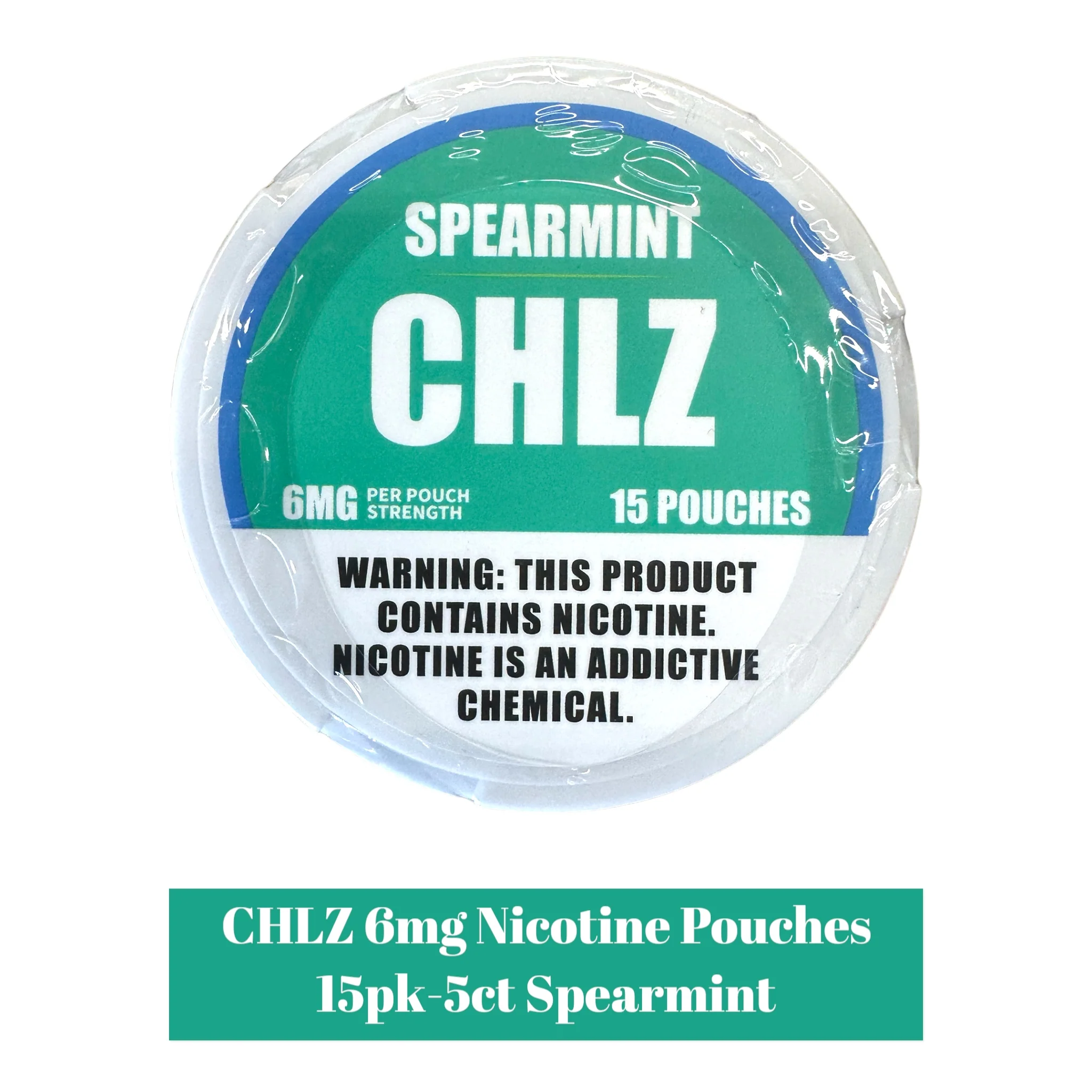 CHLZ Nicotine Pouch 6mg 15pk - 5ct - Image 7