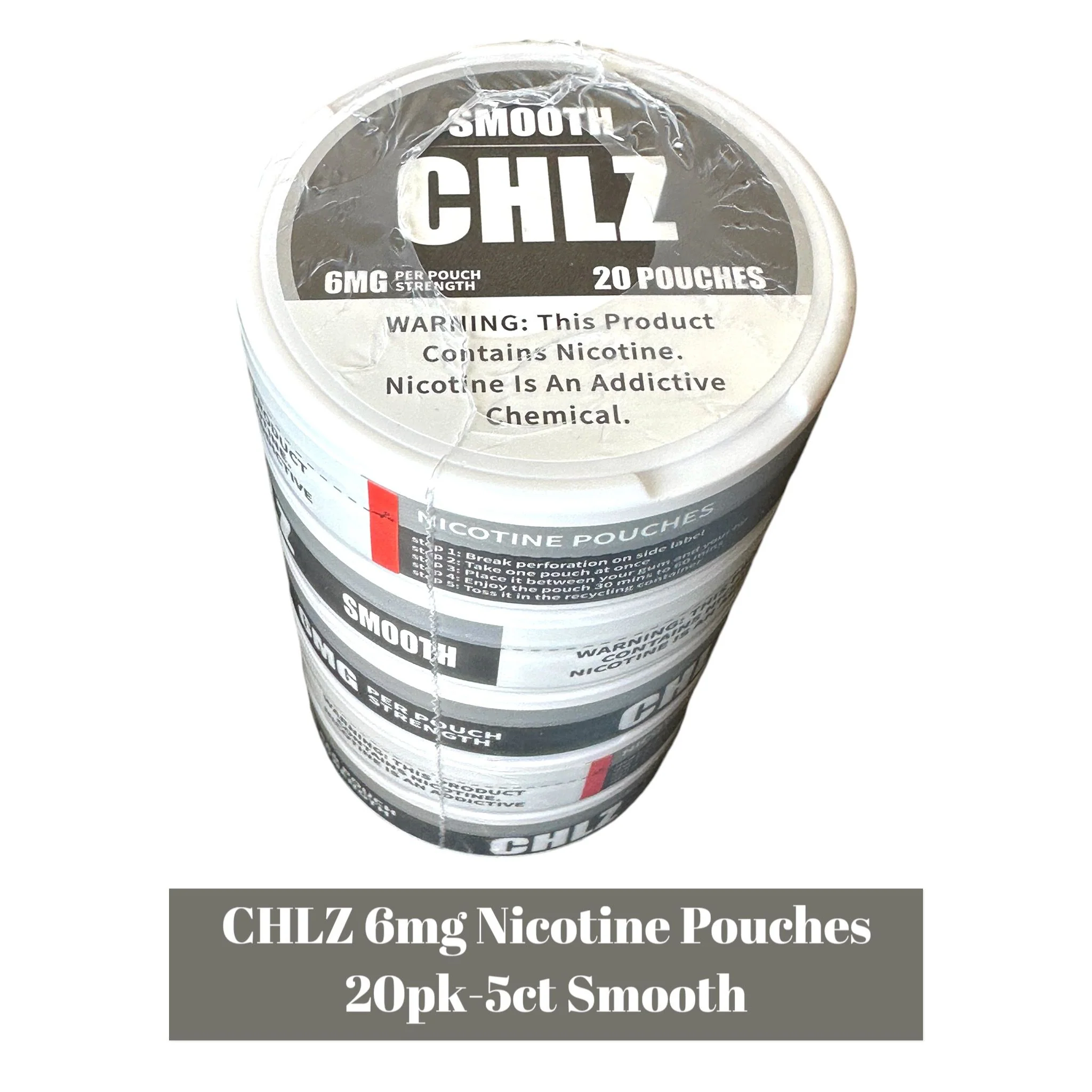 CHLZ Nicotine Pouch 6mg 20pk - 5ct - Image 6