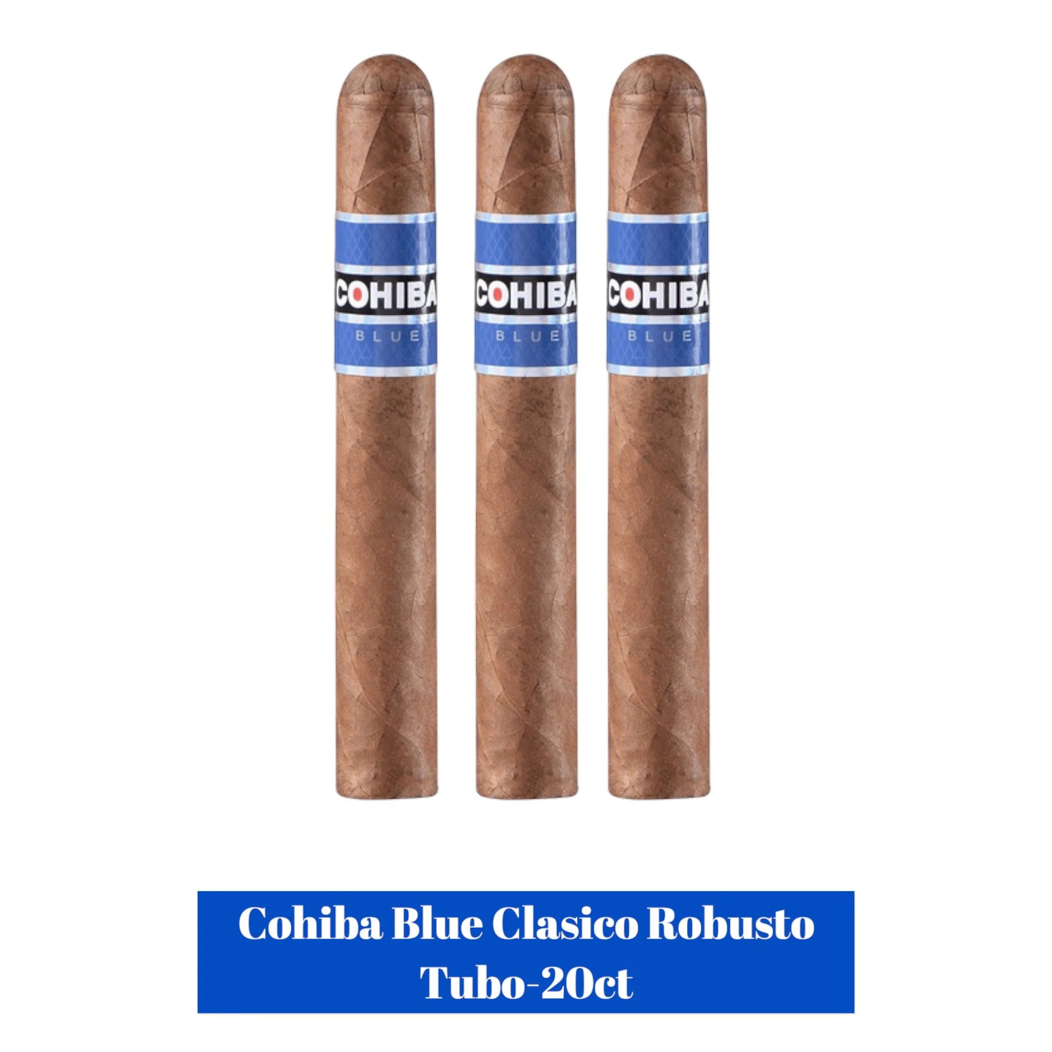 Cohiba Blue Clasico Robusto Tubo-20ct - Image 2