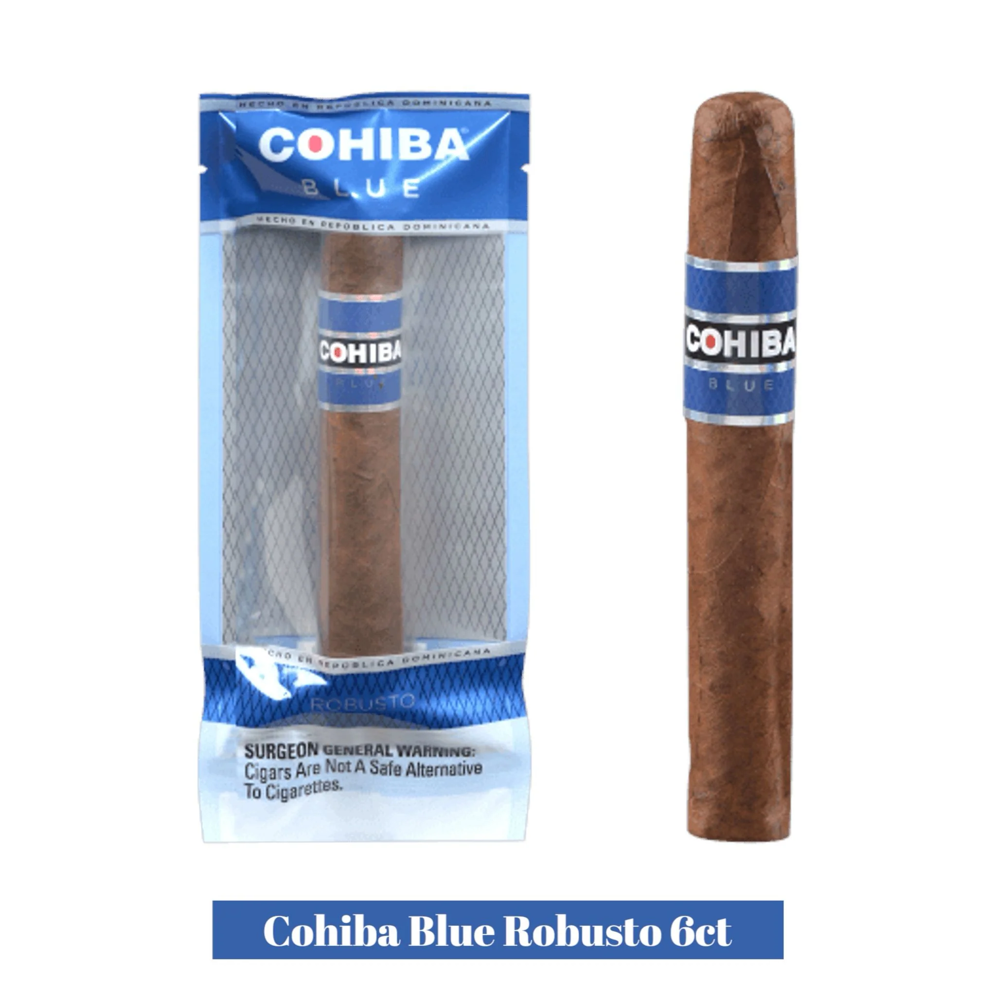 Cohiba Blue Robusto 6ct - Image 2
