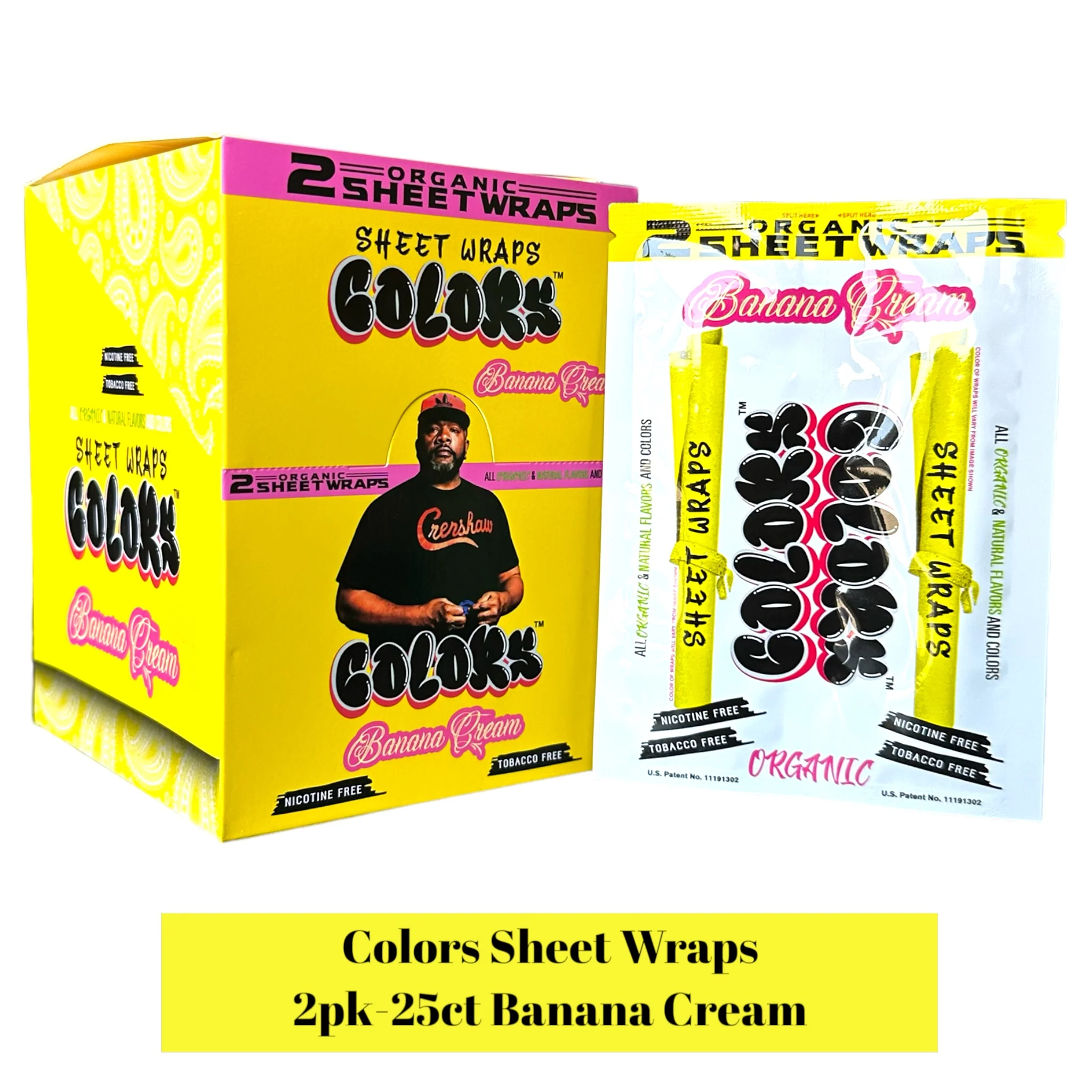 COLORS Sheet Wraps Organic 2pk-25ct - Image 11