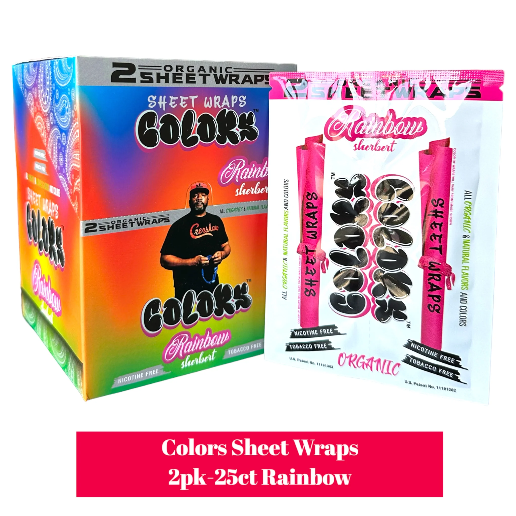 COLORS Sheet Wraps Organic 2pk-25ct - Image 6