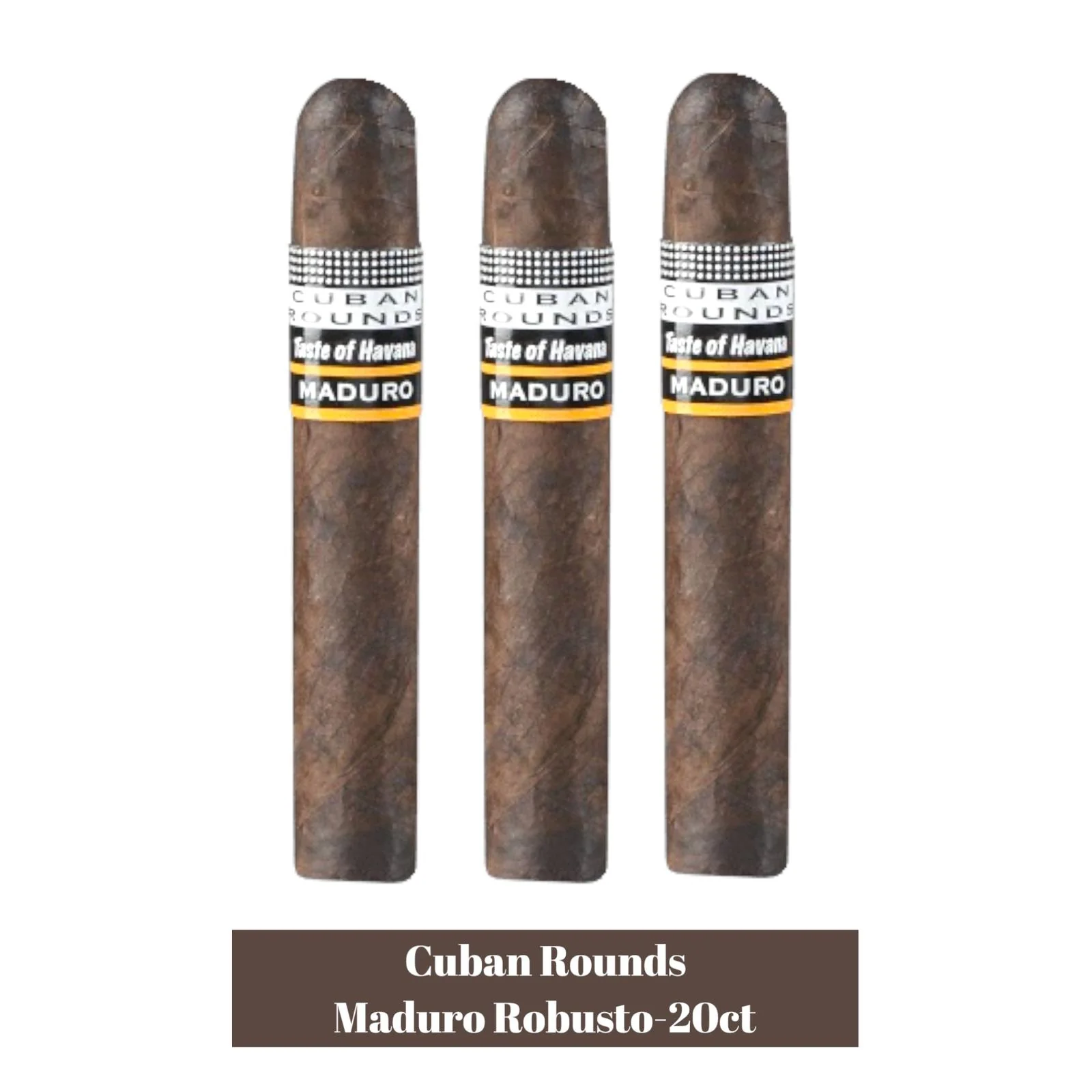 Cuban Rounds Maduro Robusto-20ct - Image 2