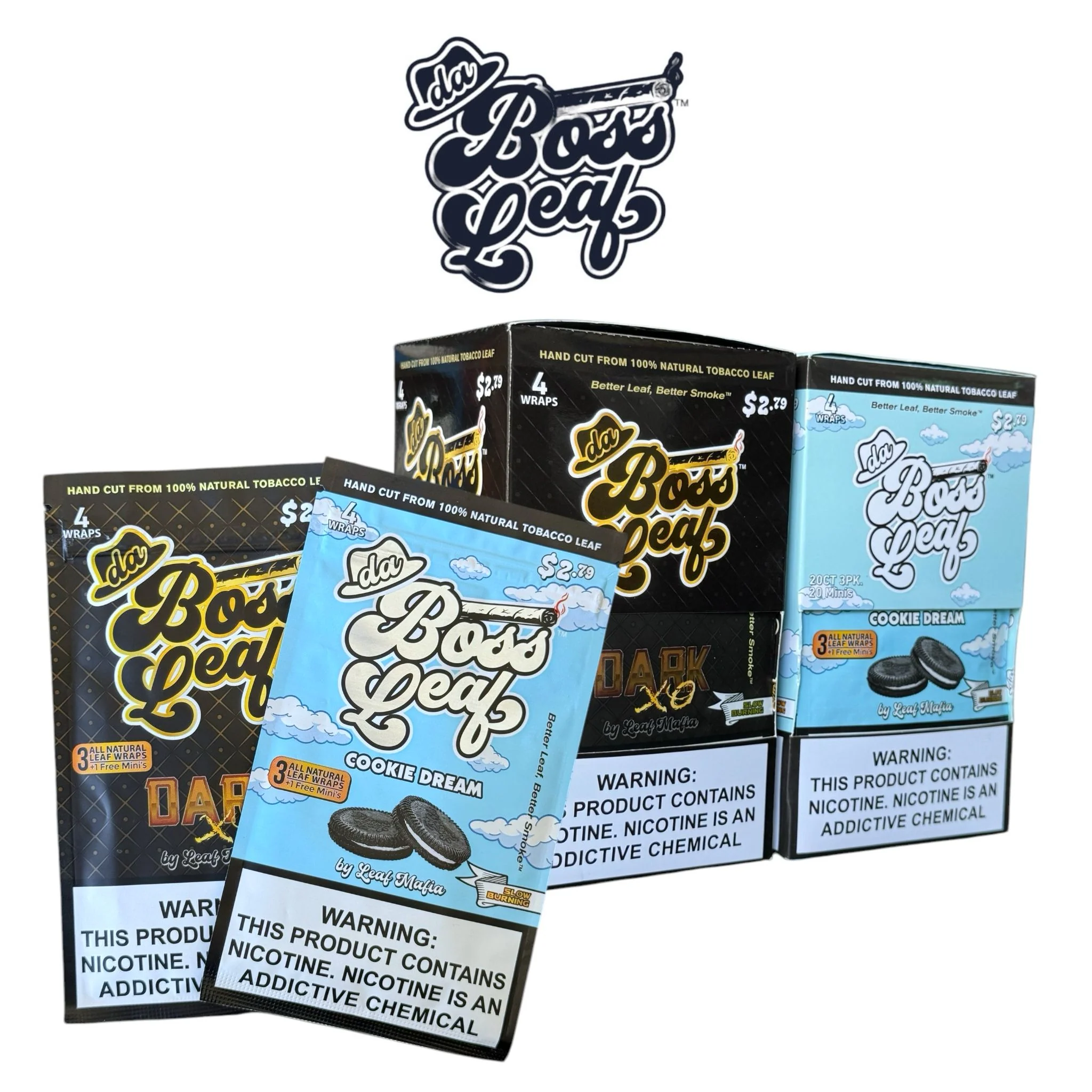 Da Boss 2.79 Leaf 3+1pk-20ct