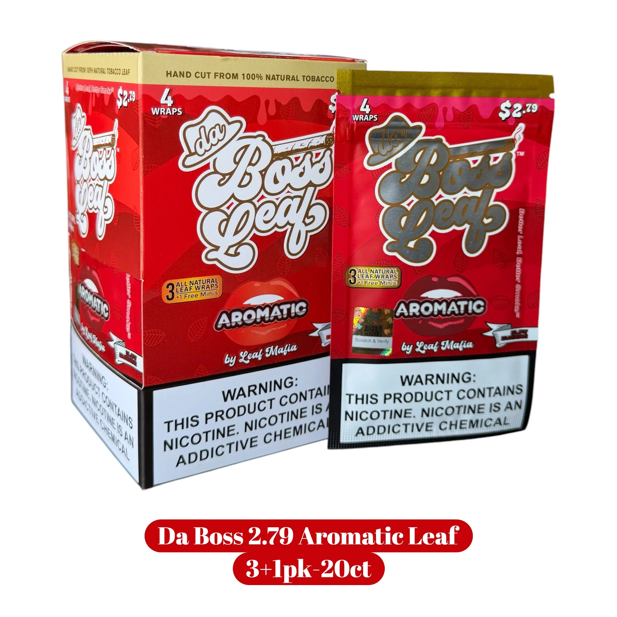 Da Boss 2.79 Leaf 3+1pk-20ct - Image 6