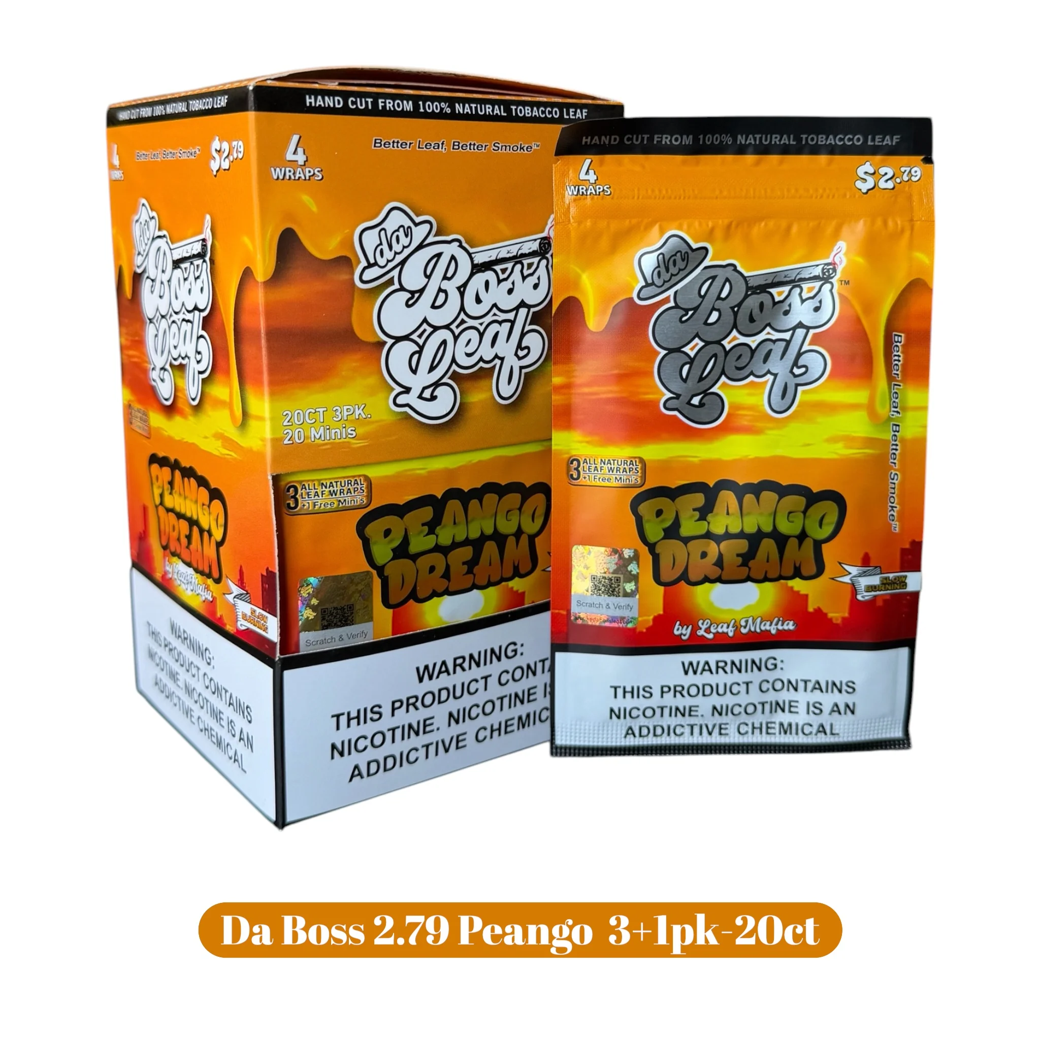 Da Boss 2.79 Leaf 3+1pk-20ct - Image 7