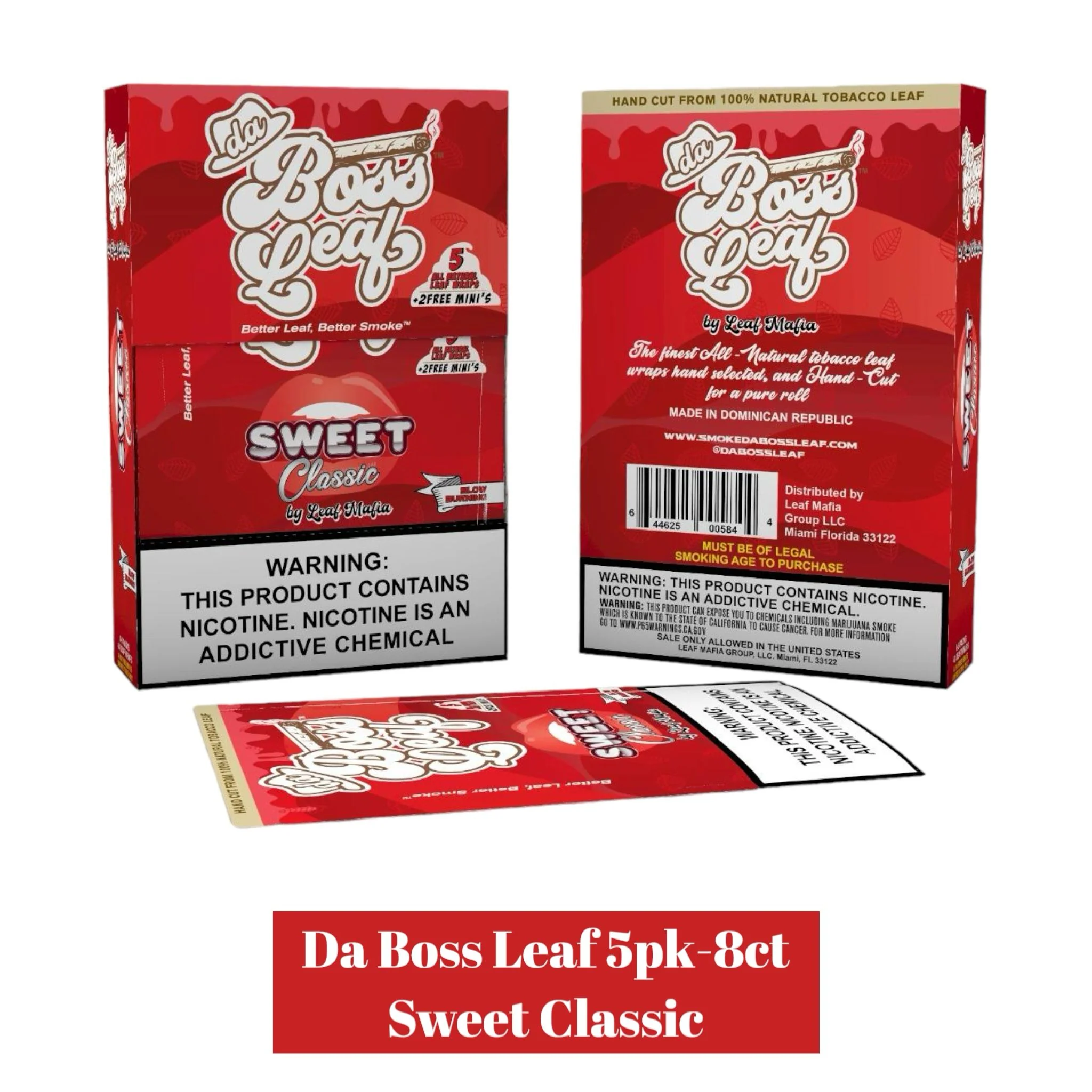 Da Boss Leaf 5pk-8ct - Image 3