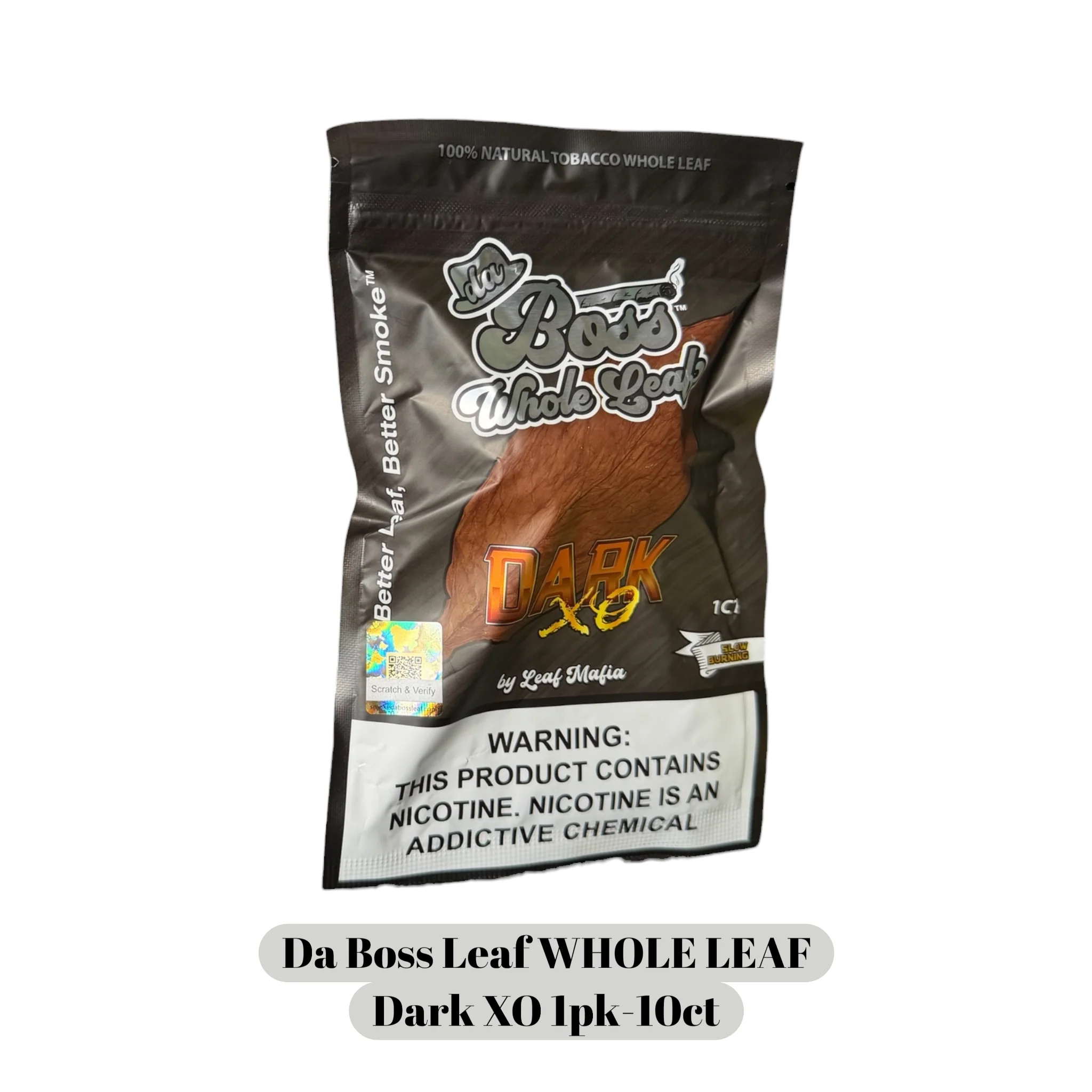 Da Boss Leaf WHOLE LEAF 1pk - 10ct - Image 3