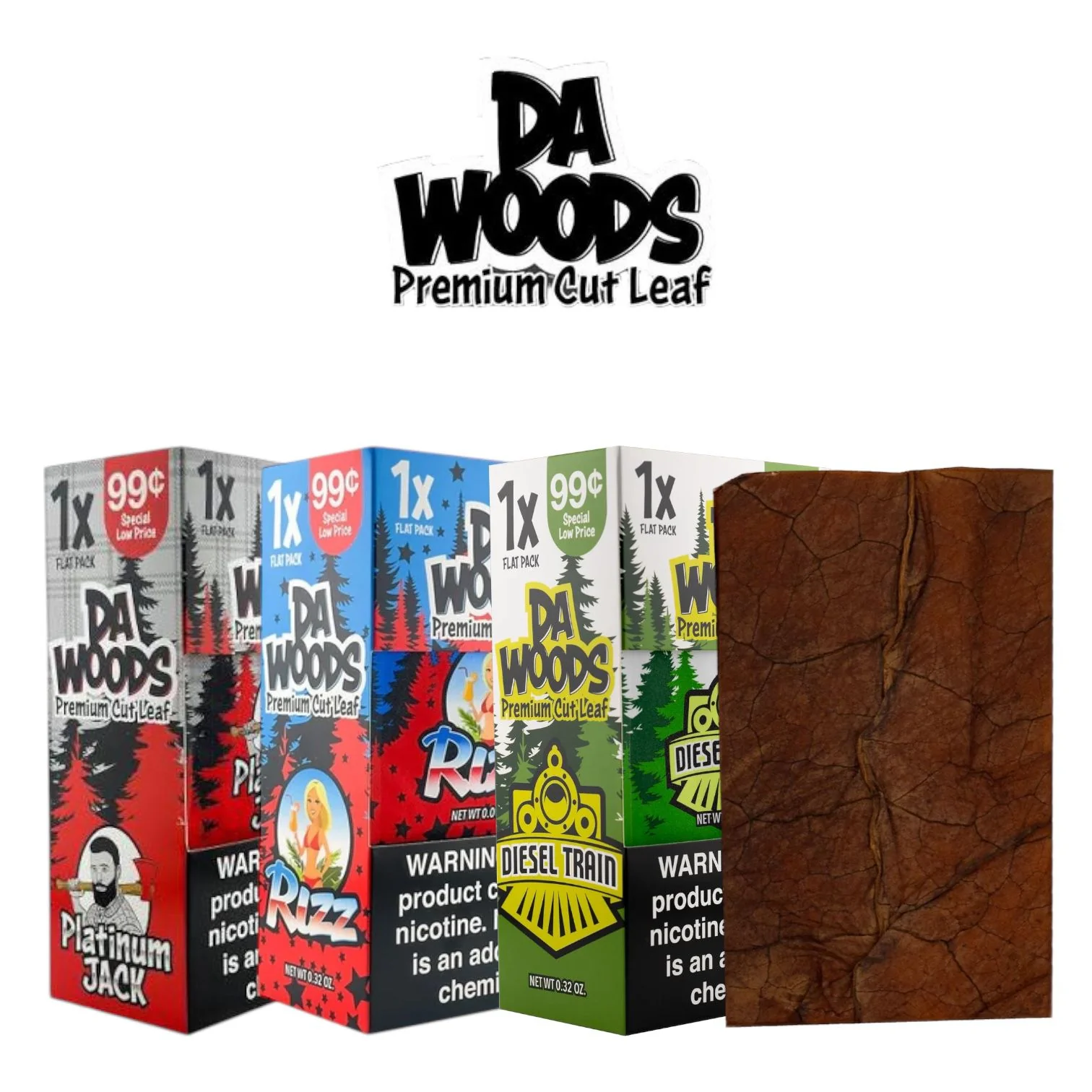 Da Woods 99c Leaf-20ct