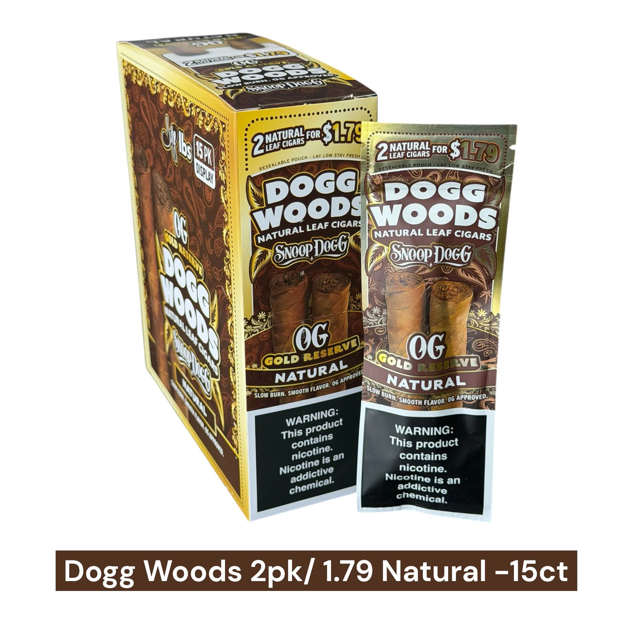 Dogg Woods 2pk/ 1.79 -15ct - Image 2