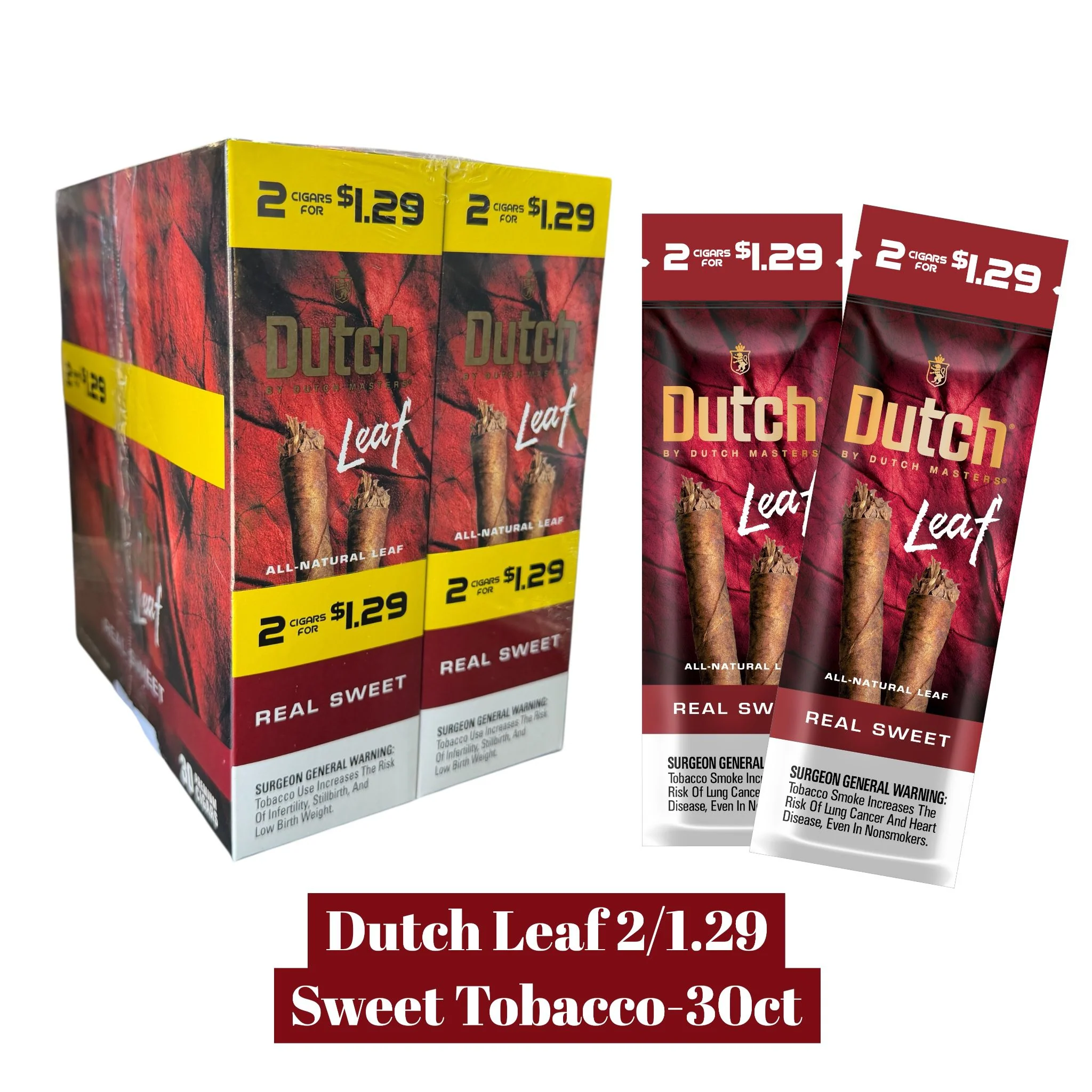 Dutch Leaf 2/1.29 - 30ct - Image 3