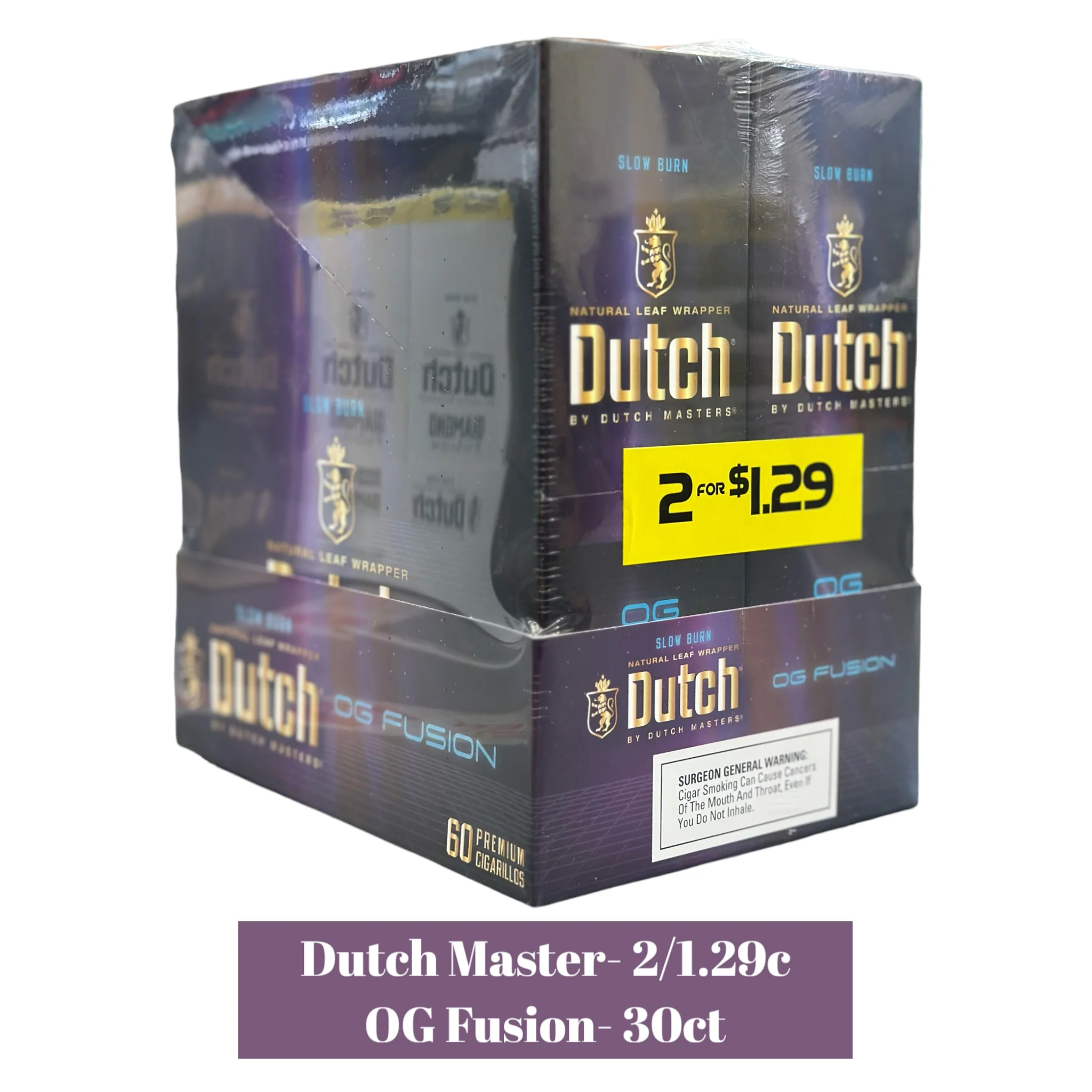 Dutch Master Cigarillos 2/1.29c- 30ct - Image 7