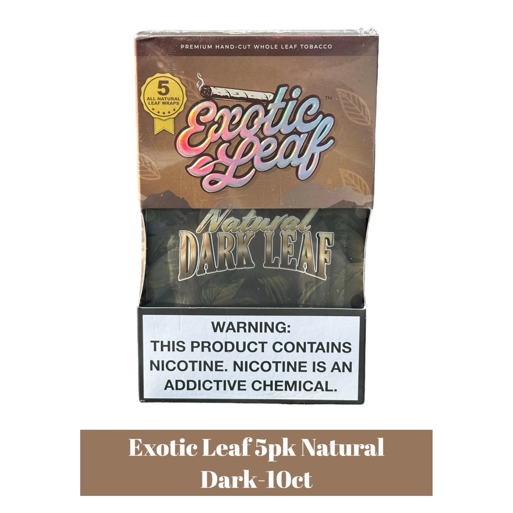 Exotic Leaf Blunt Wraps 5pk Display- 10ct - Image 4