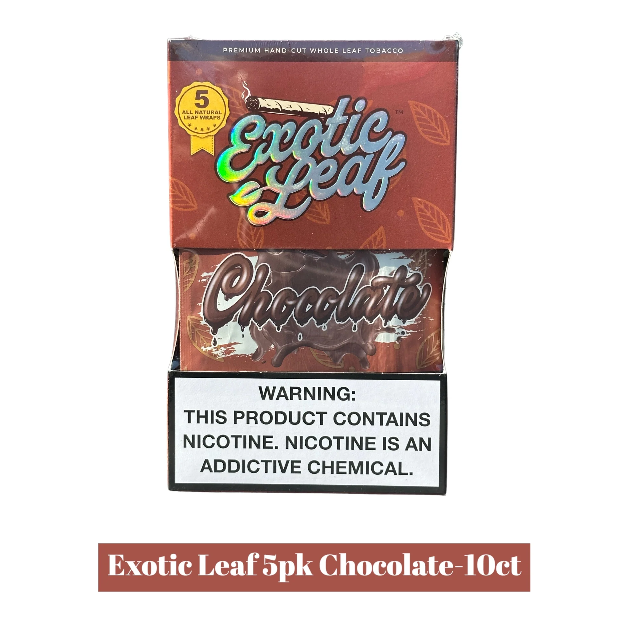 Exotic Leaf Blunt Wraps 5pk Display- 10ct - Image 5
