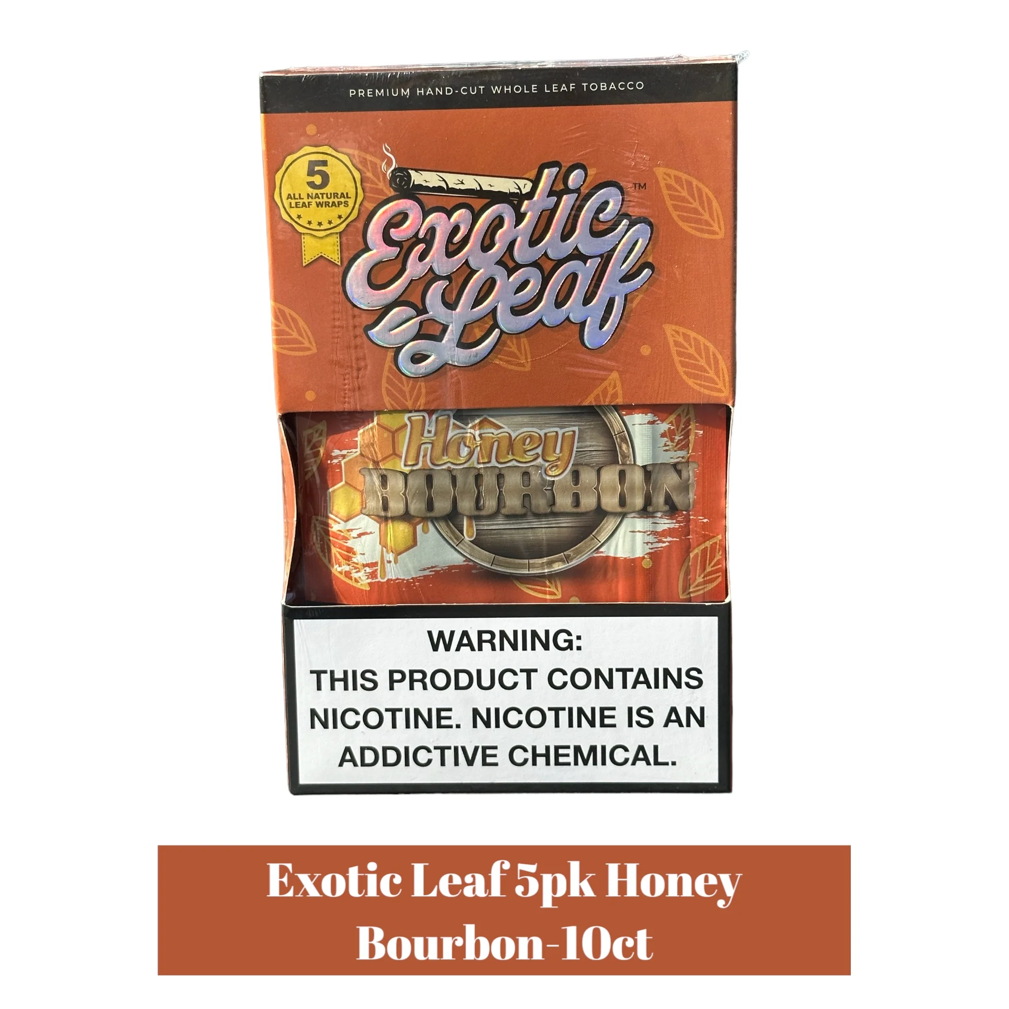 Exotic Leaf Blunt Wraps 5pk Display- 10ct - Image 8