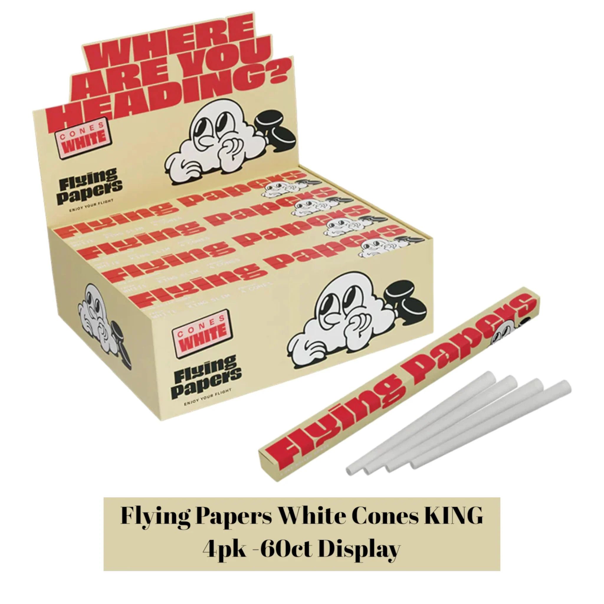 Flying Paper Cones King 4pk - 60ct - Image 3