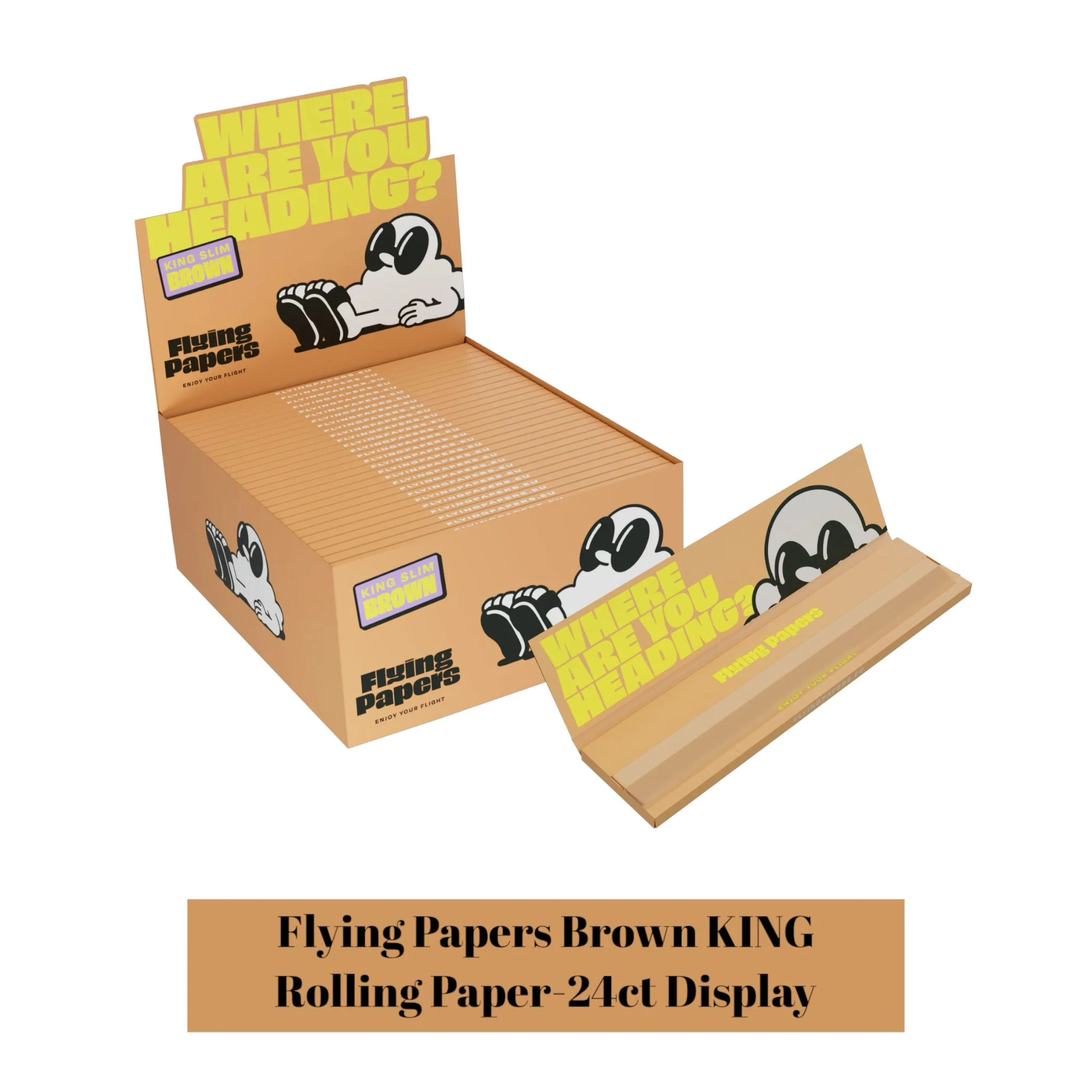 Flying Paper King Rolling Paper - 24ct - Image 3
