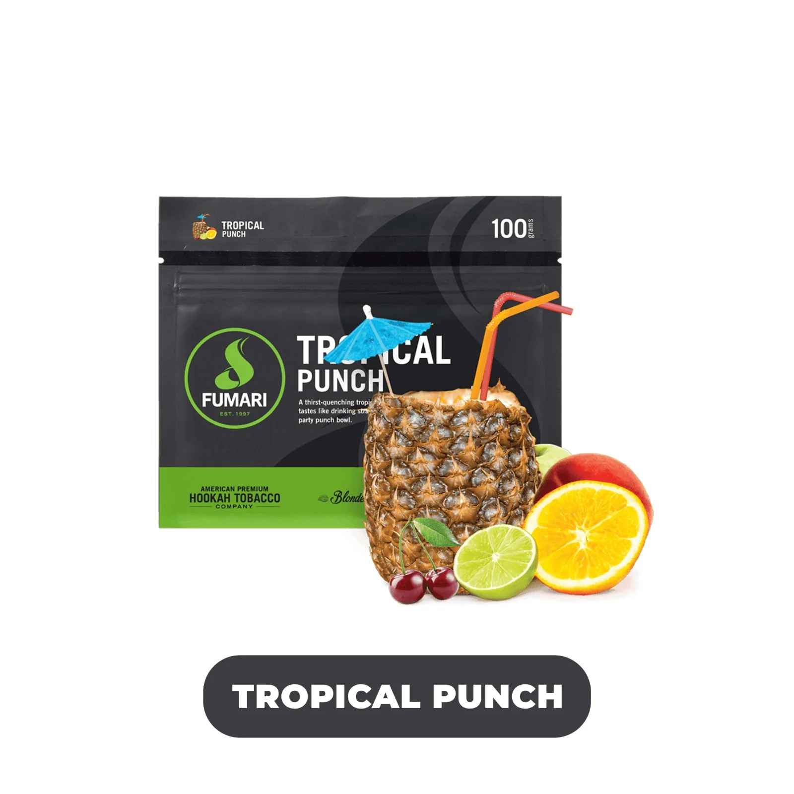 Fumari Hookah Tobacco Flavors 100g Pouch- 1ct - Image 24