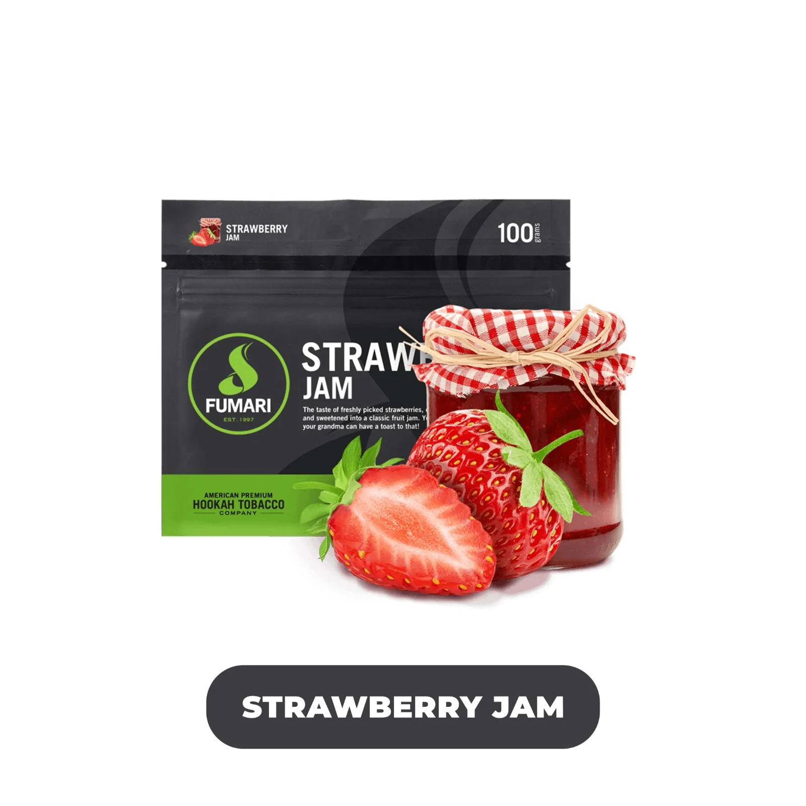 Fumari Hookah Tobacco Flavors 100g Pouch- 1ct - Image 36