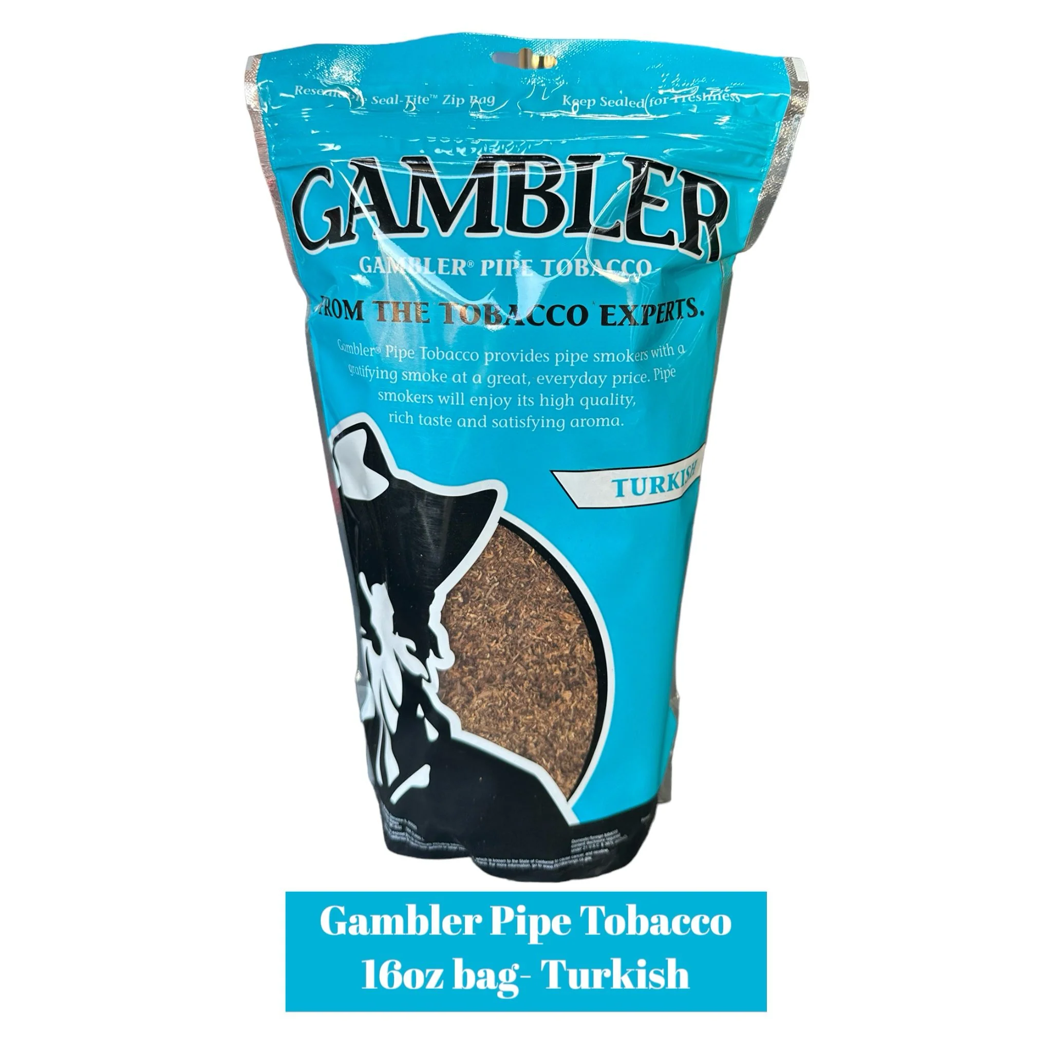 Gambler Pipe Tobacco Bag - 16oz - Image 5