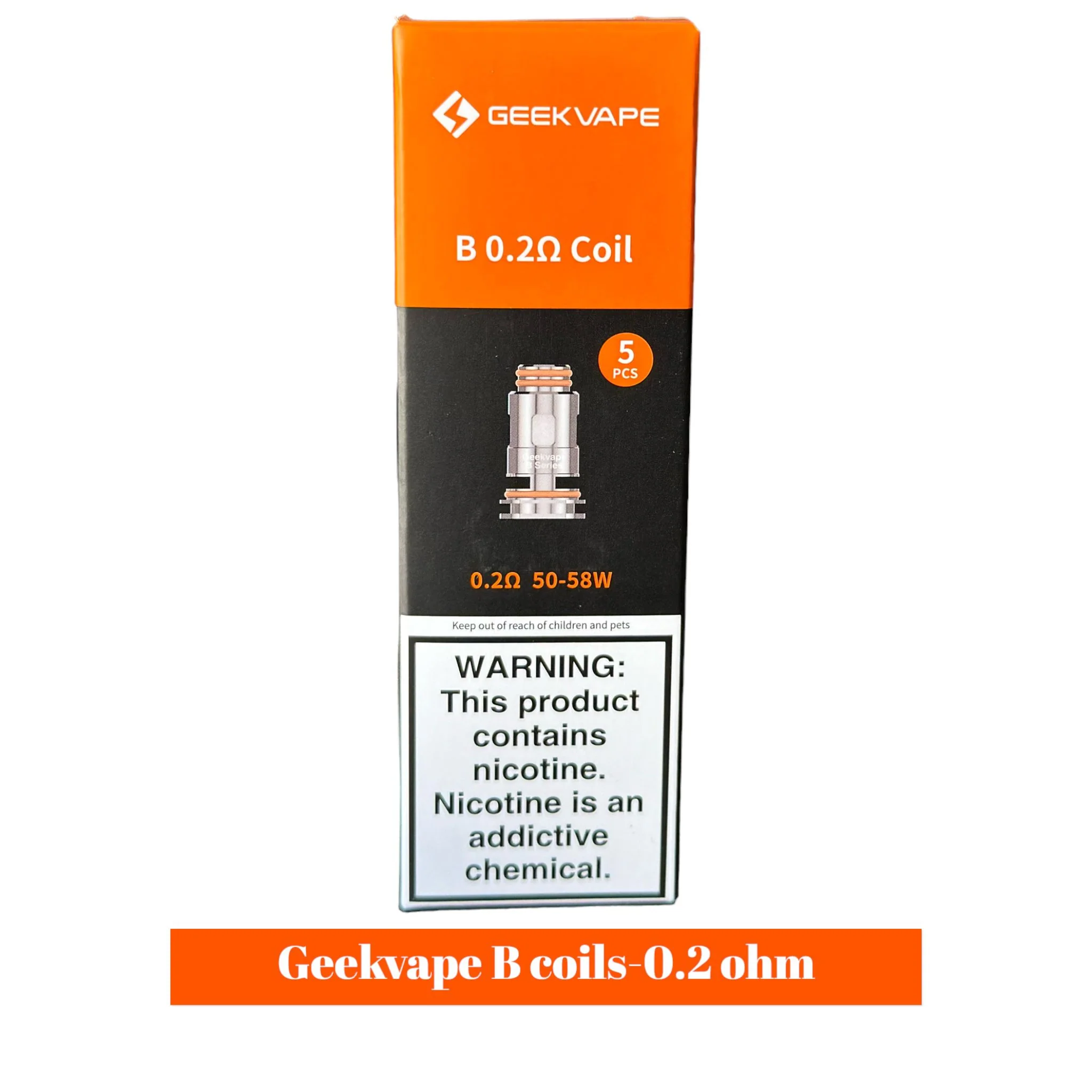 Geekvape B Series Replacement Coils -5pcs - Image 2