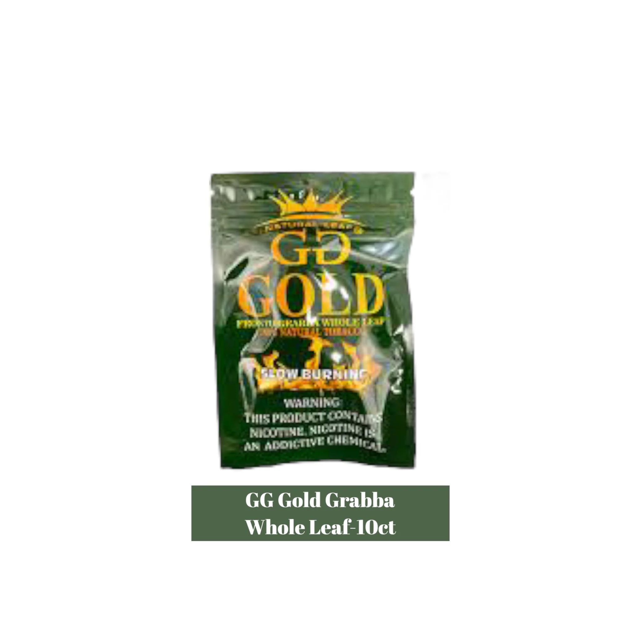 GG Gold Grabba Fronto Grabba Whole Leaf-10ct - Image 2